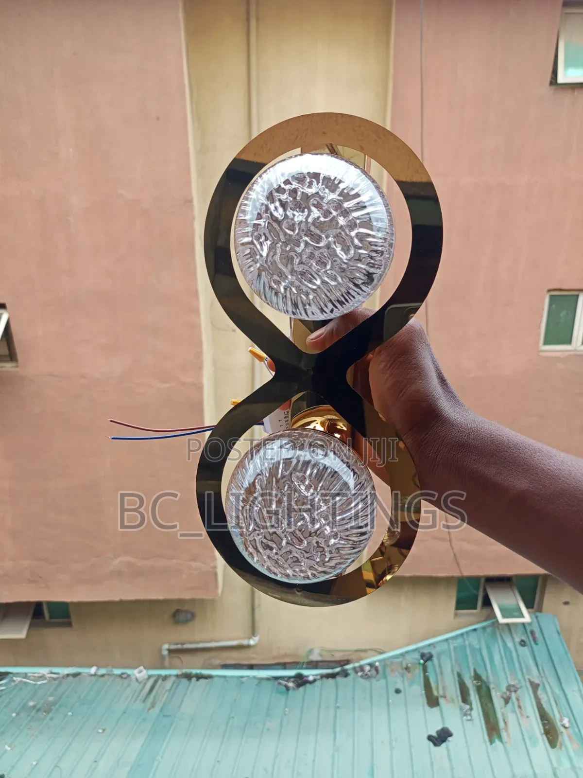 Luxury Decoration Wall Glass Lights Round Ball Sconce Bedside Light