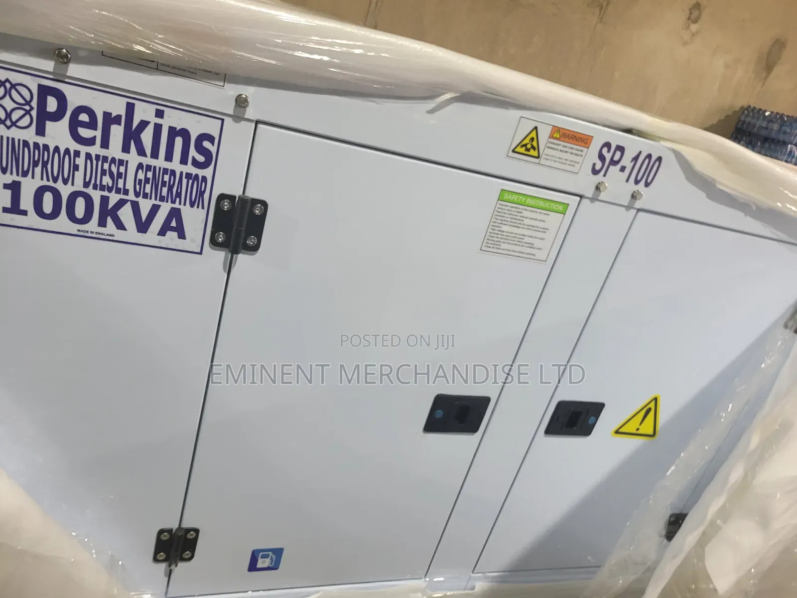 Built to Last 100kva Soundproof Generator