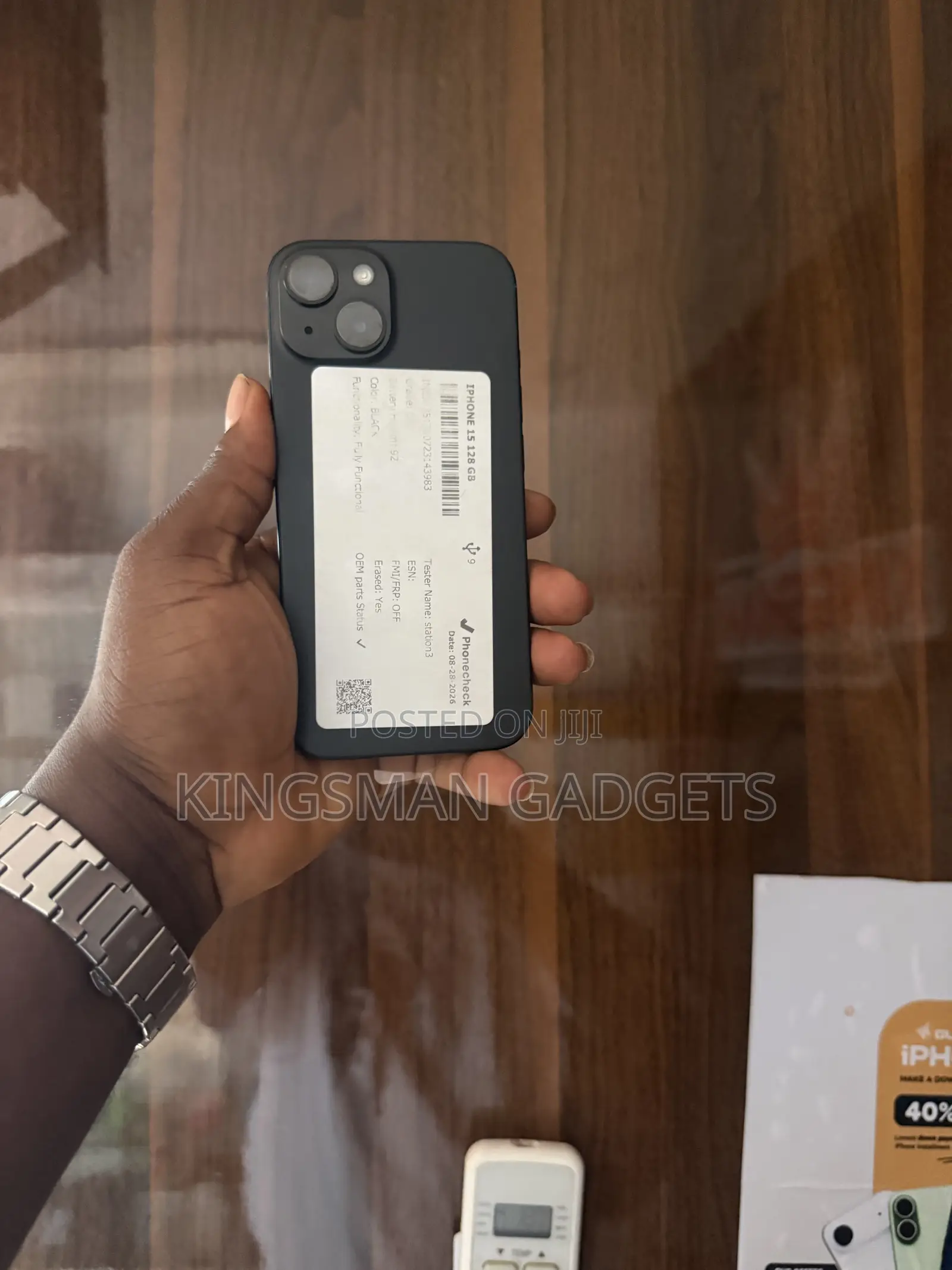Apple iPhone 15 128 GB Black