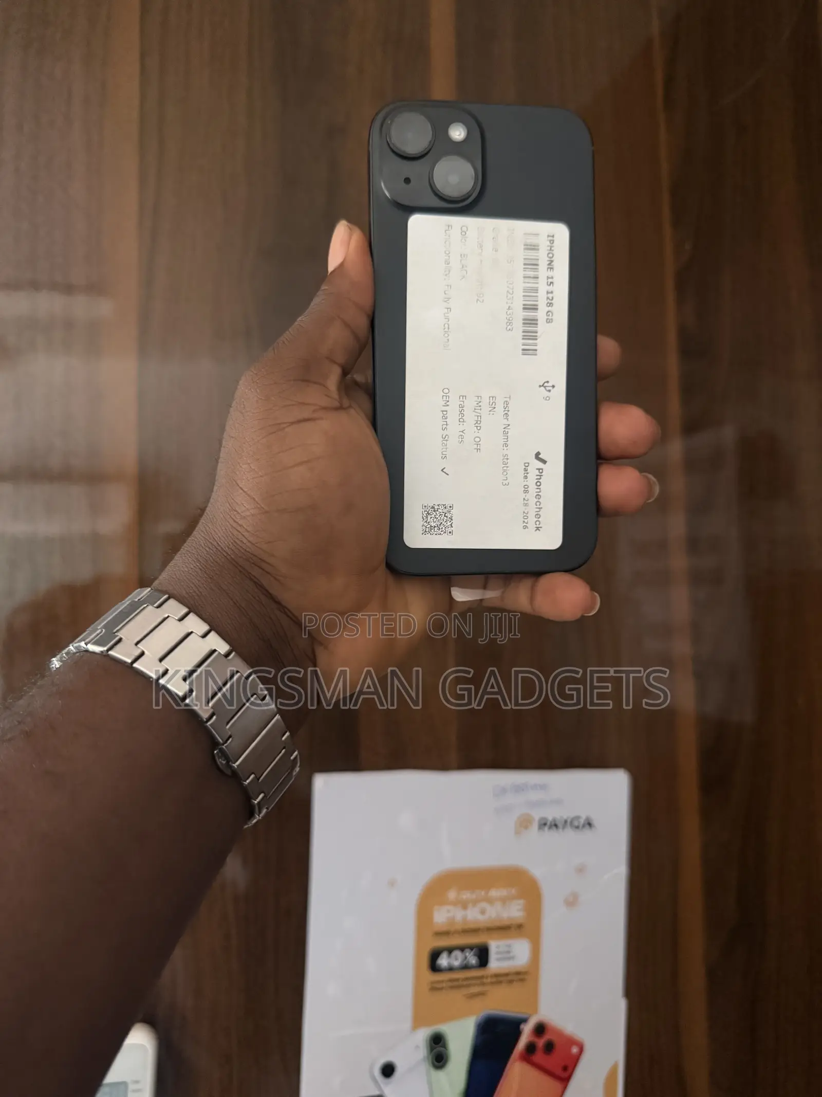 Apple iPhone 15 128 GB Black