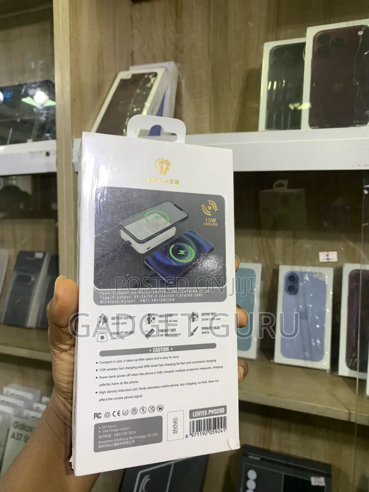 Power Bank 20w PD Charge +15w Magsafe