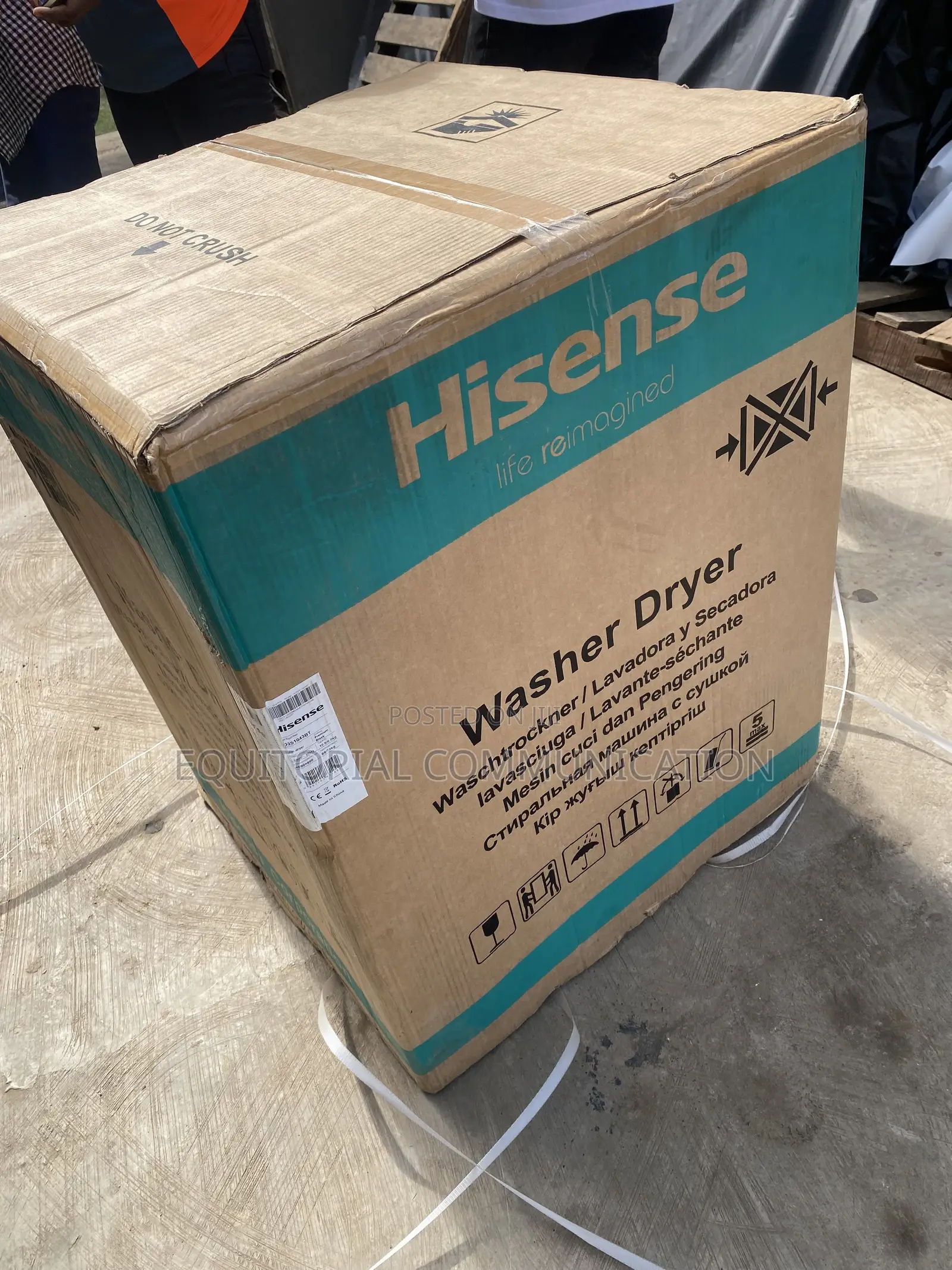 Hisense WD3S1043BT 2-in-1 Front Load Washer Dryer 10.5kg/6kg