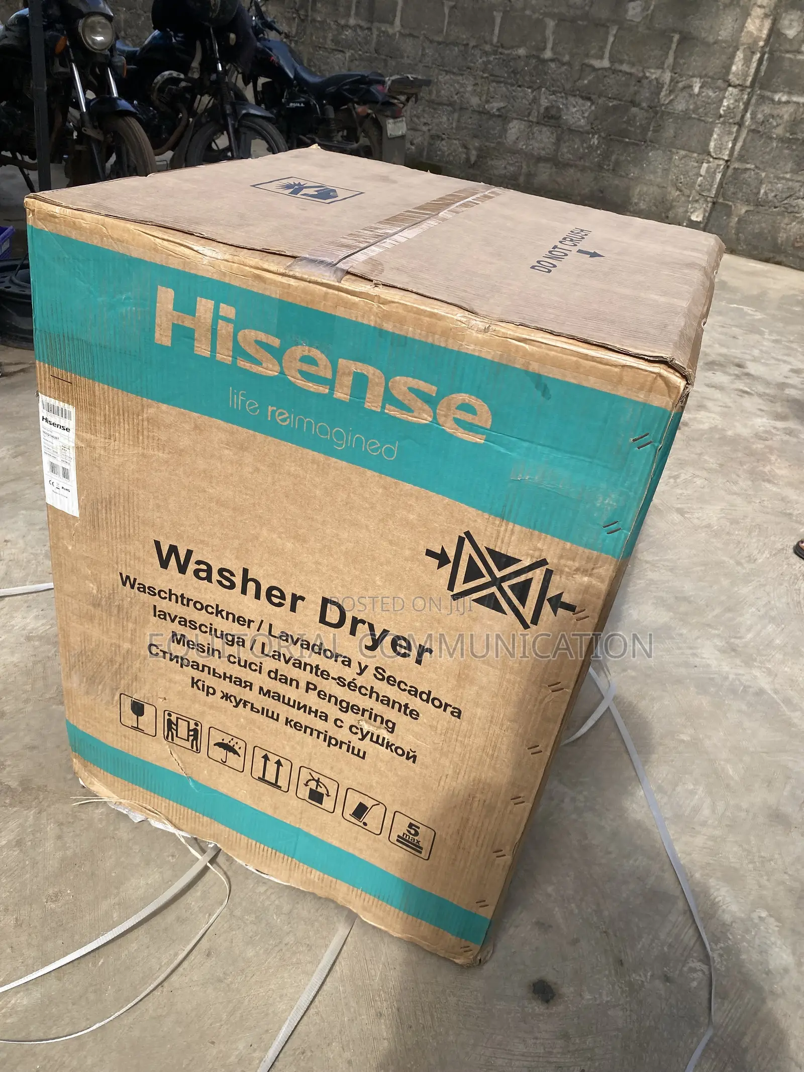 Hisense WD3S1043BT 2-in-1 Front Load Washer Dryer 10.5kg/6kg