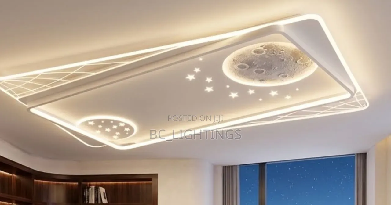 Living Room Rectangle Chandelier Modern Led Ceiling Light Bedroom