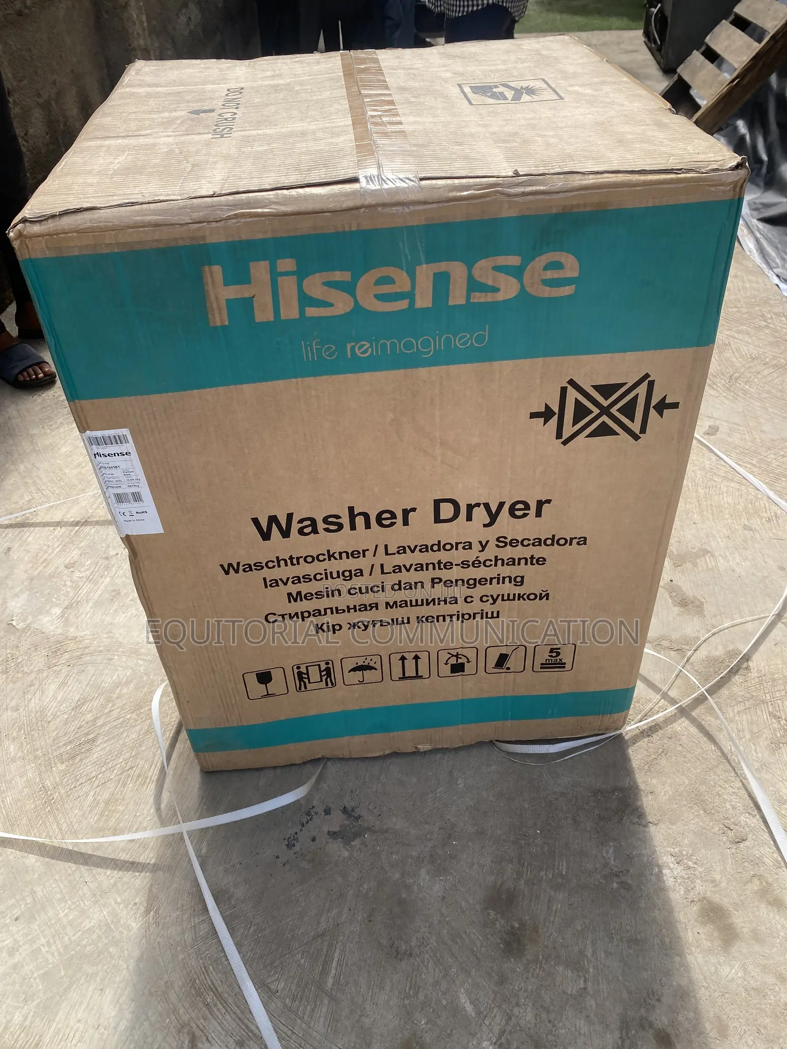 Hisense WD3S1043BT Front Load 2-in-1 Wash & Dry 10.5kg/6kg