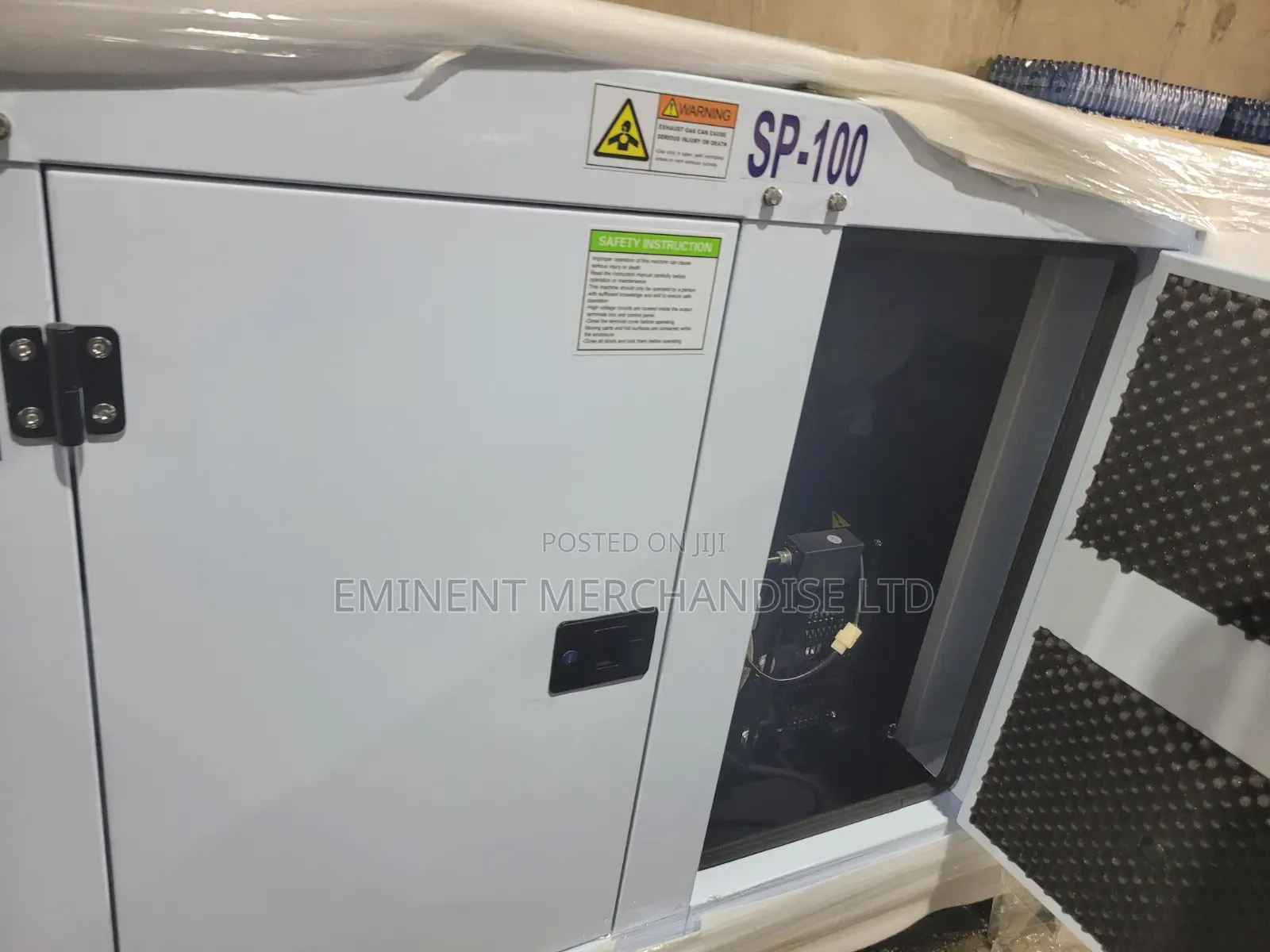 100kva Diesel Generator With Soundproof Enclosure