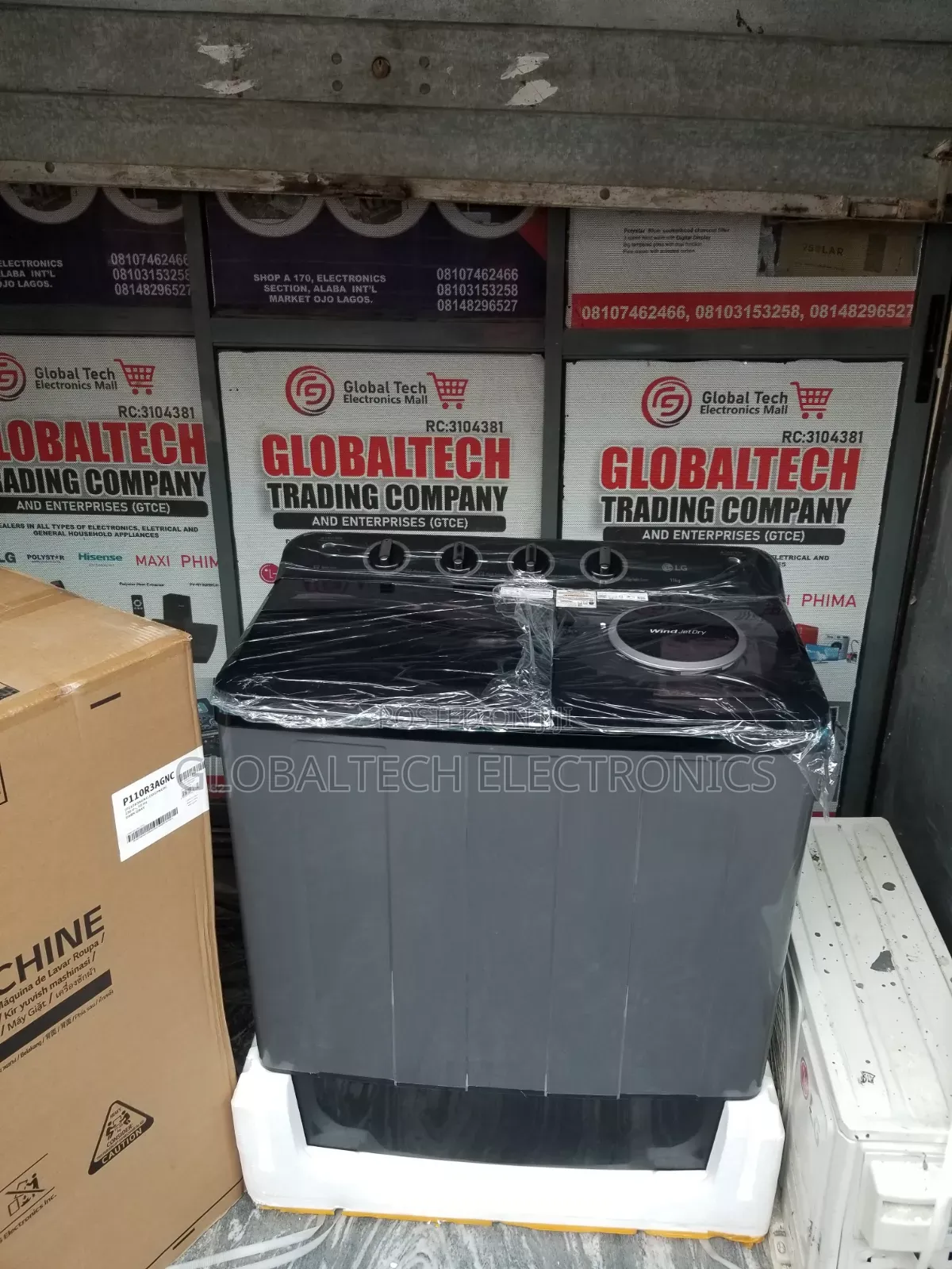 LG 11kg Top Load Manual Washing Machine Model Number:110r3agnc