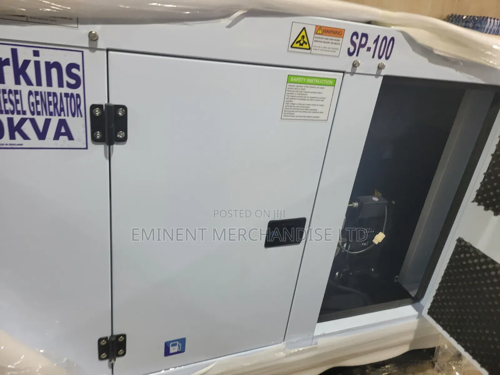 100kva Diesel Generator With Soundproof Enclosure