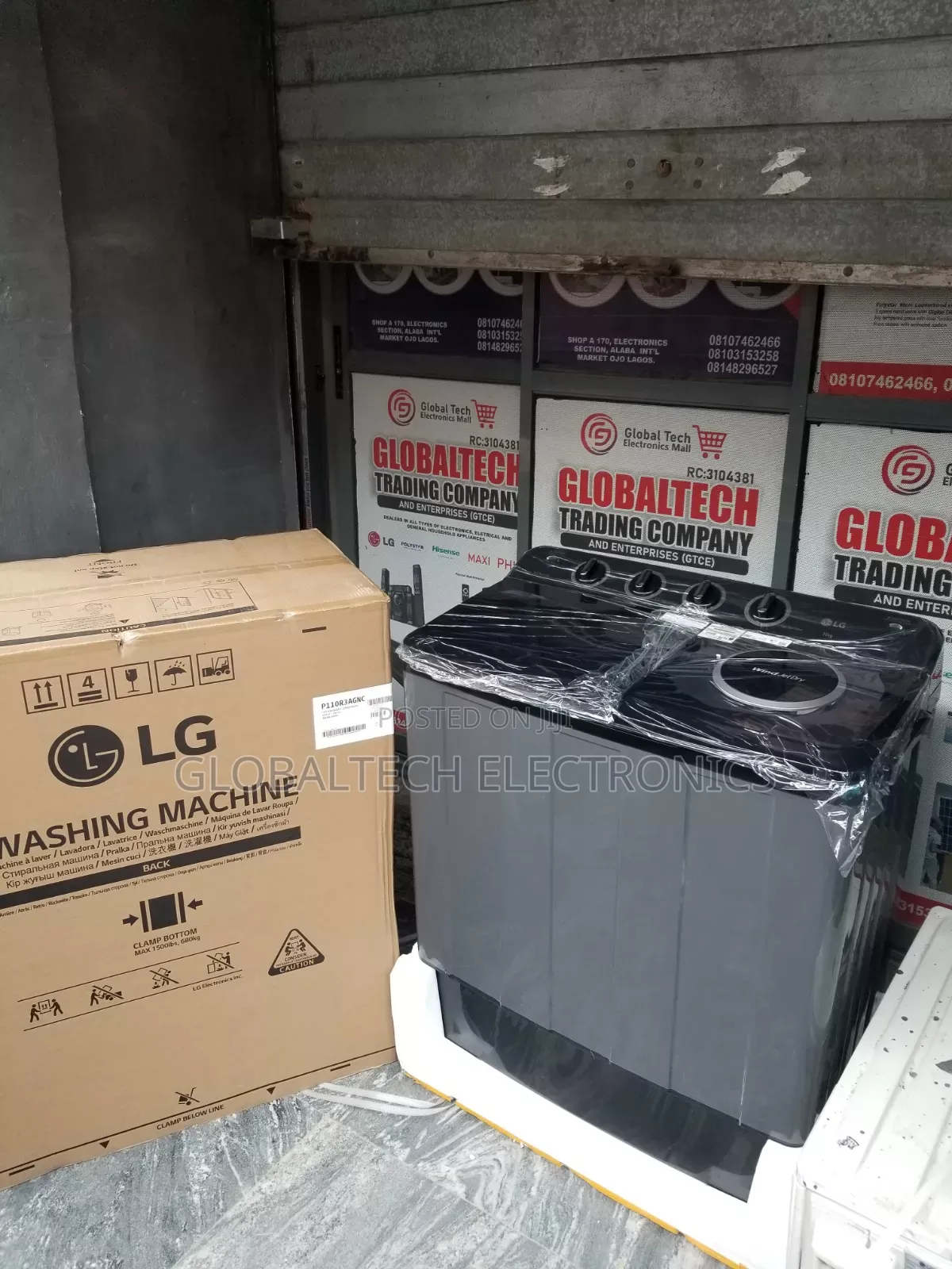 LG 11kg Top Load Manual Washing Machine Model Number:110r3agnc