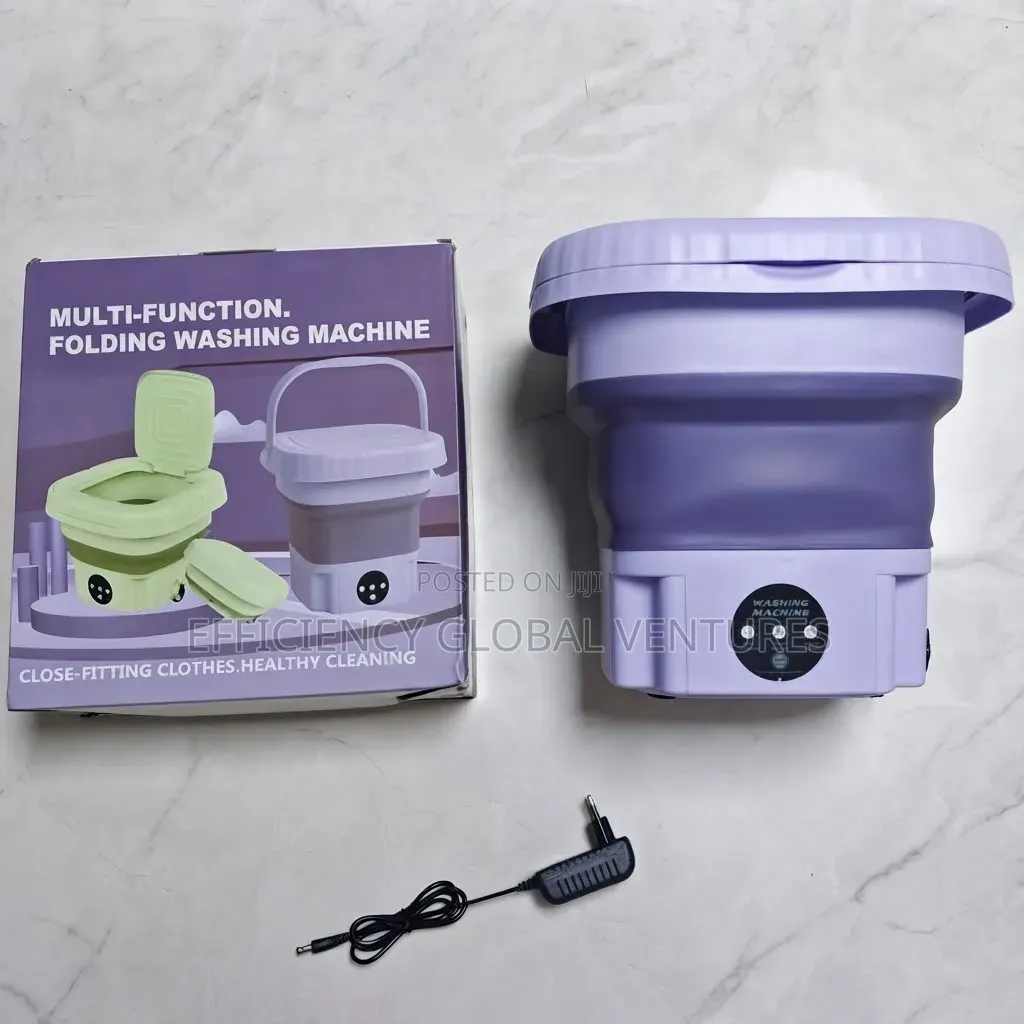 Portable Foldable Mini Washing Machine for Clothes & Underwear