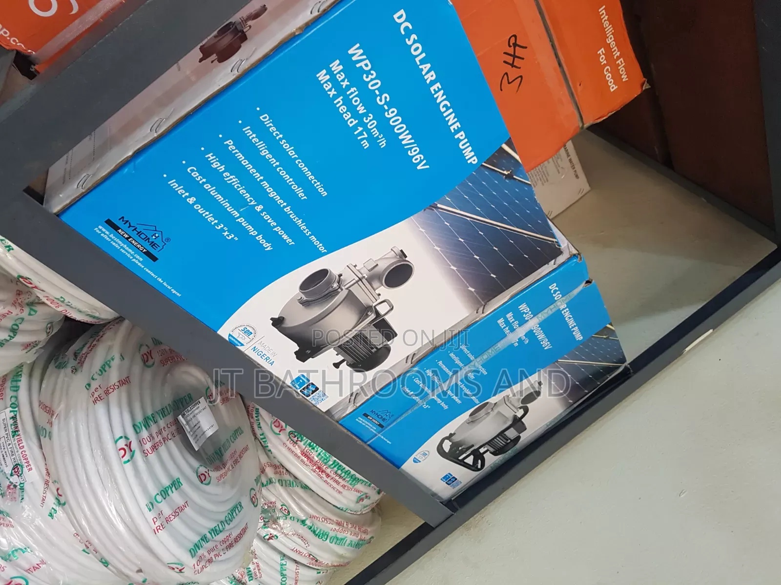Surface/Booster Water Pump
Power: Solar/Dc Powered
: 96v–124v Dc