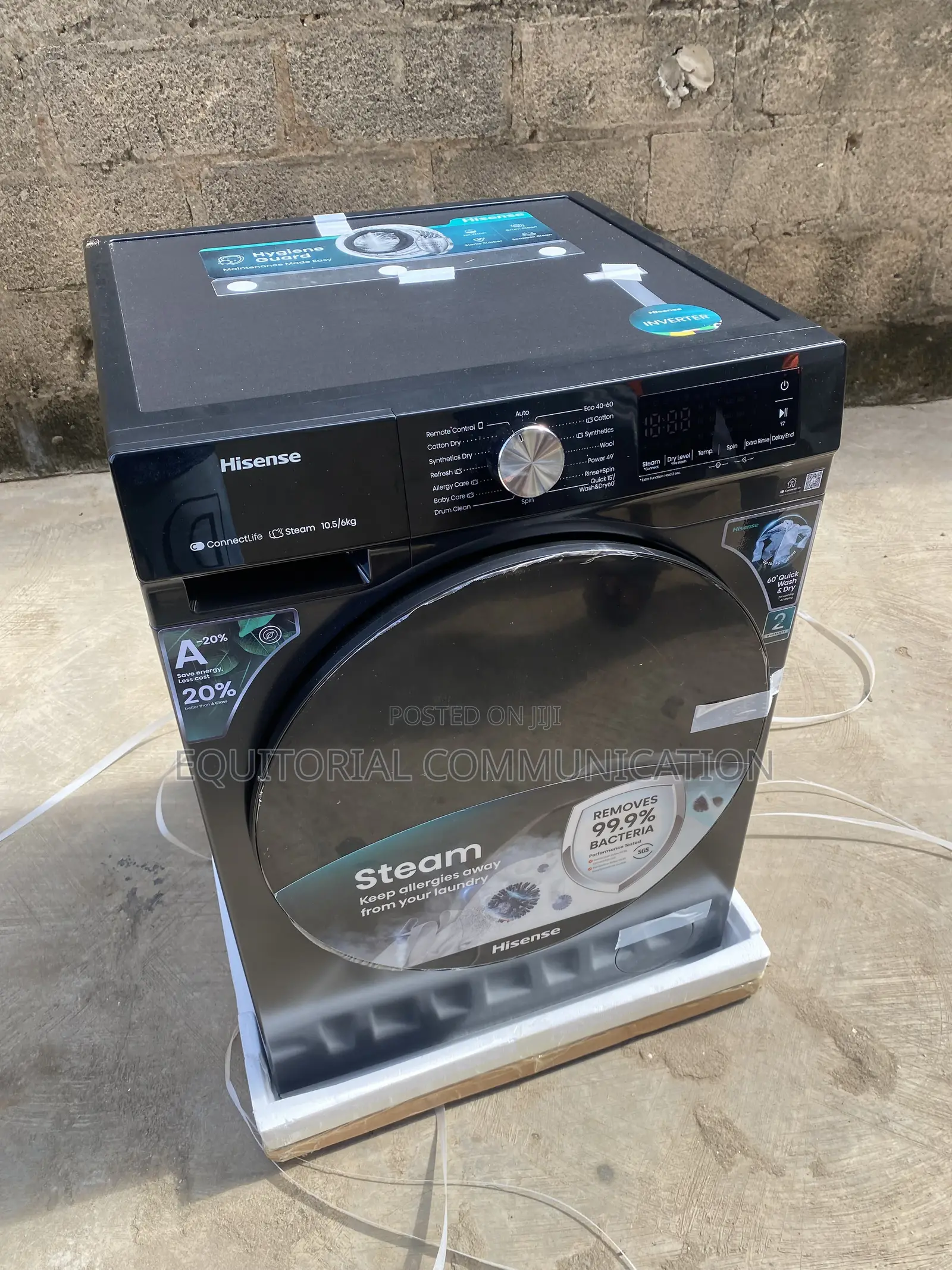 Hisense Front Load WD3S1043BT Washer Dryer Combo 10.5kg/6kg