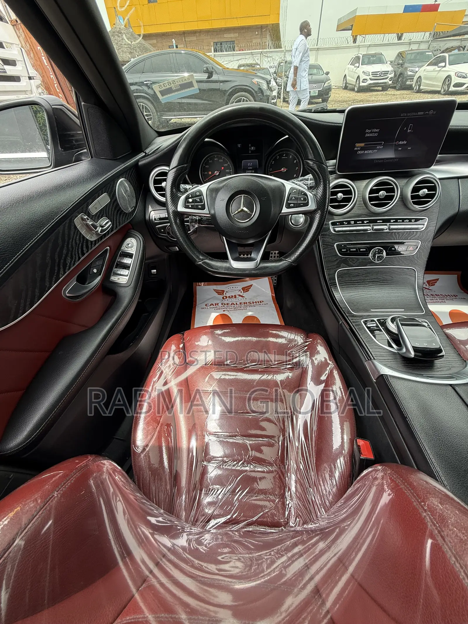 Mercedes-Benz C400 2016 Black
