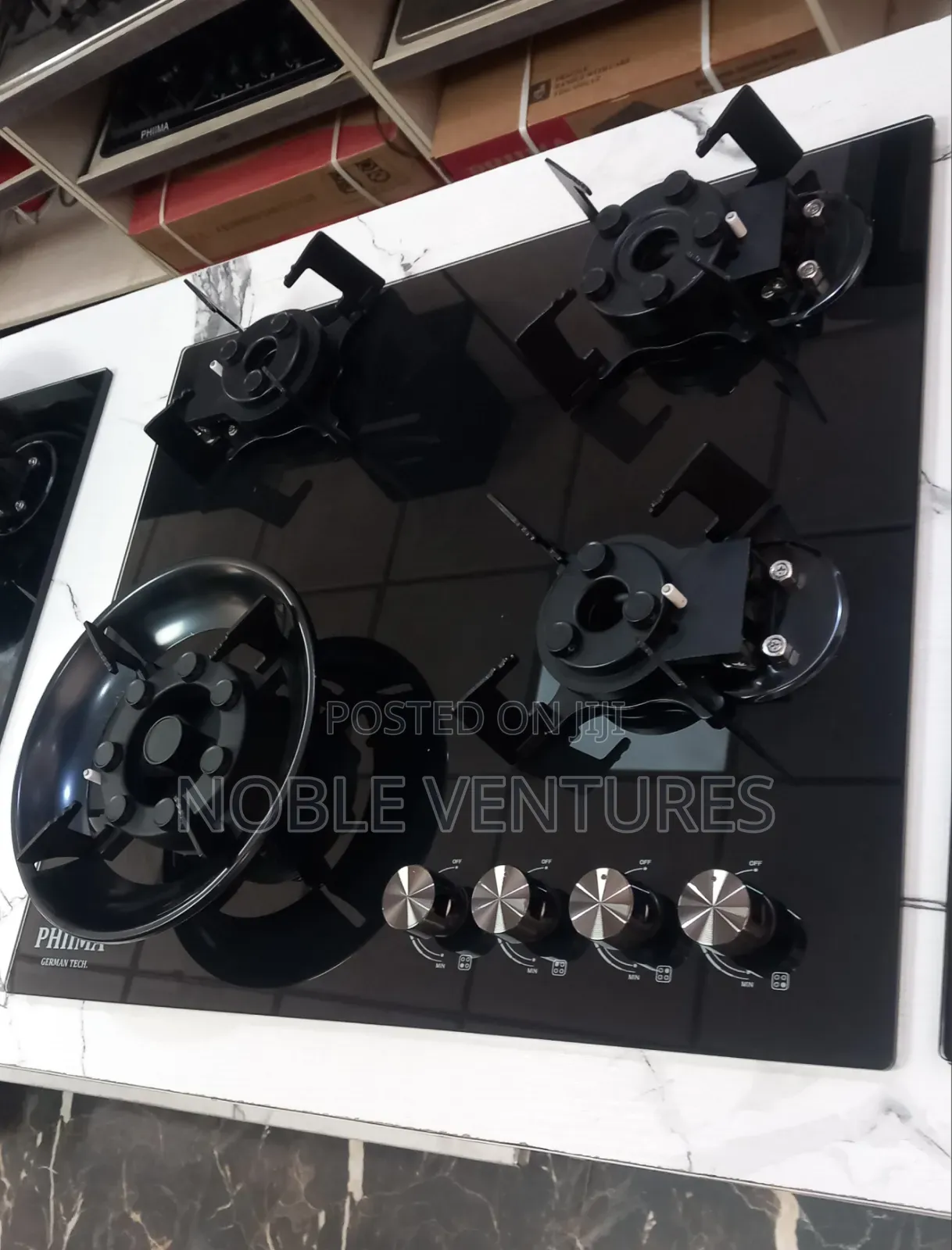 PHIIMA Luxury Auto Ignition Built-in Auto Ignition Gas Cooker 60X60cm