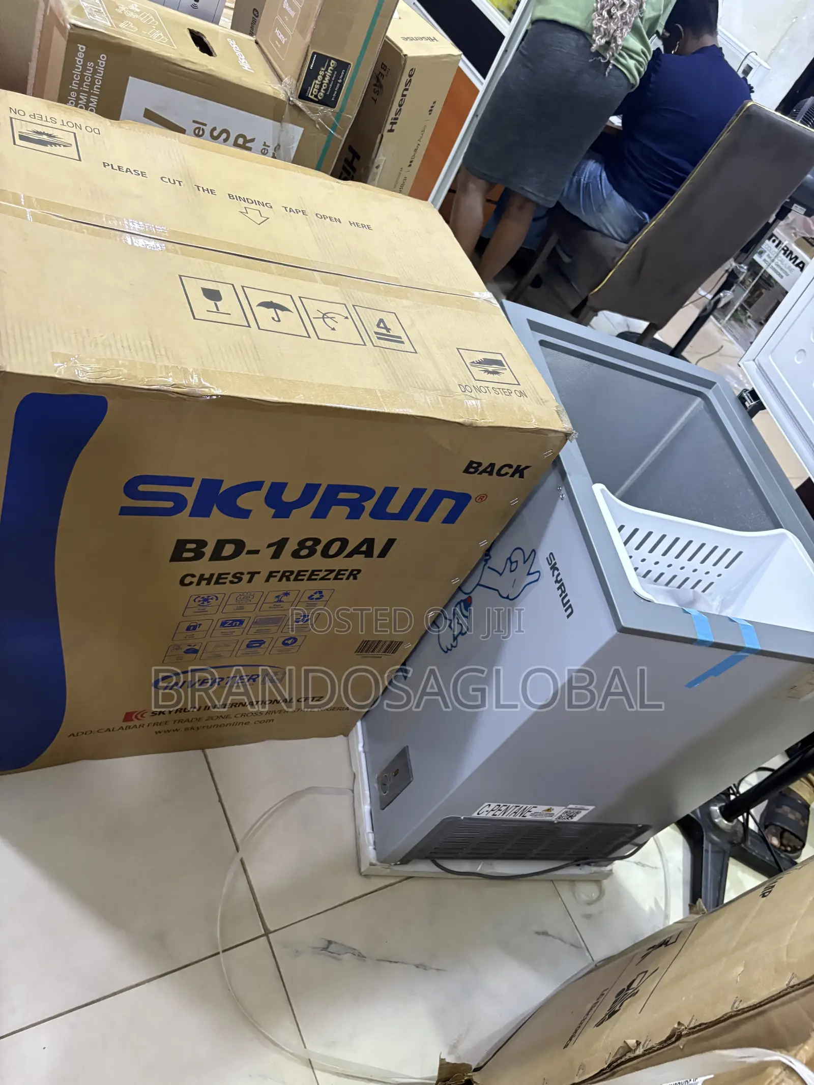 Original Skyrun BD-180 Chest Freezer