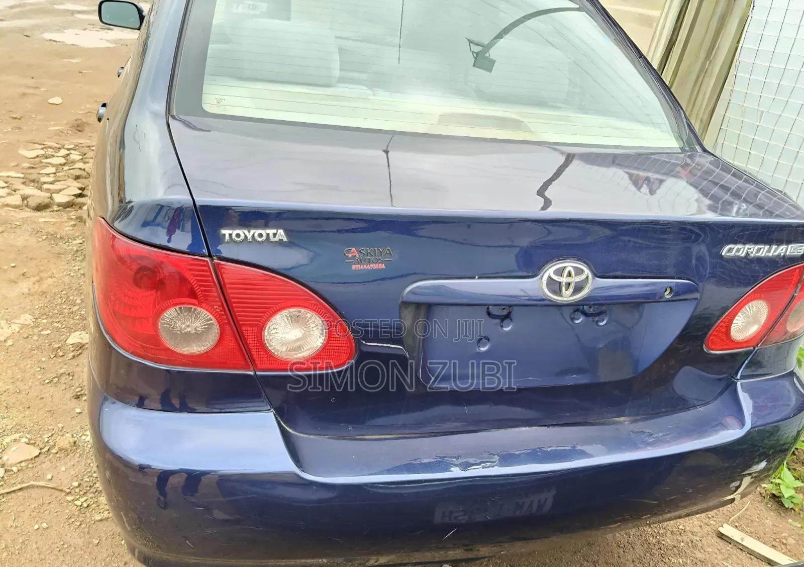 Toyota Corolla 1.8 LE 2008 Blue