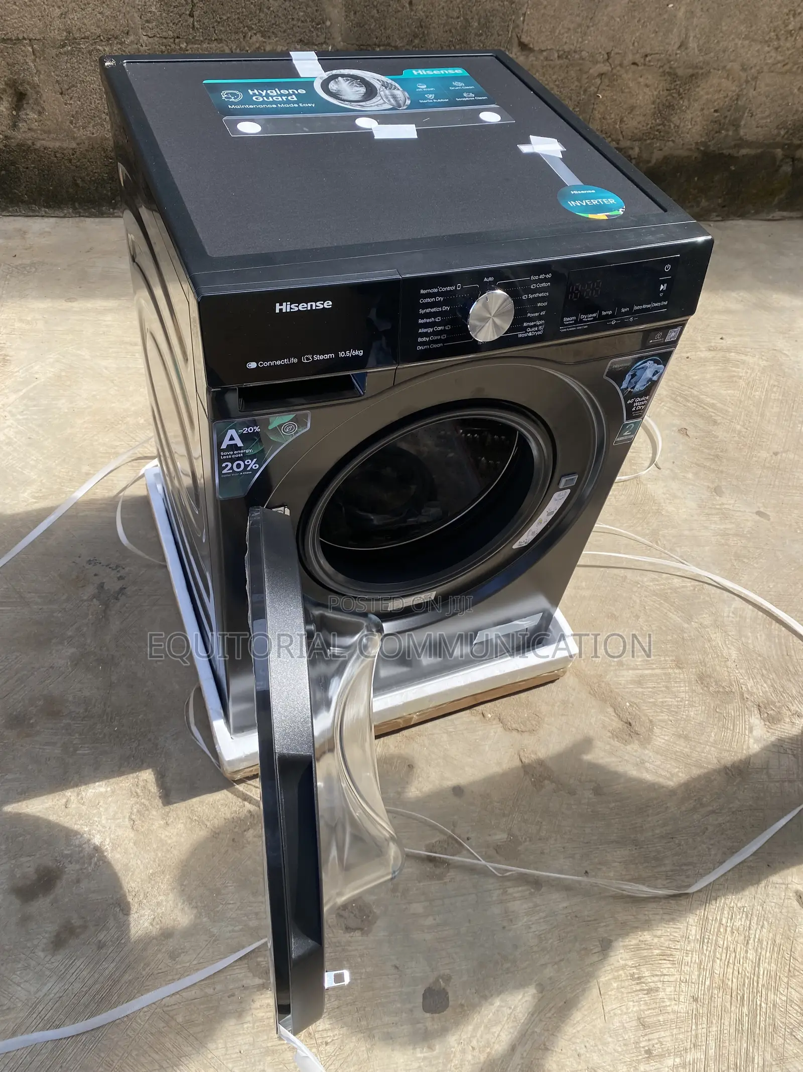 Hisense WD3S1043BT Front Load Washing Dryer 10.5KG Wash 6KG Dry