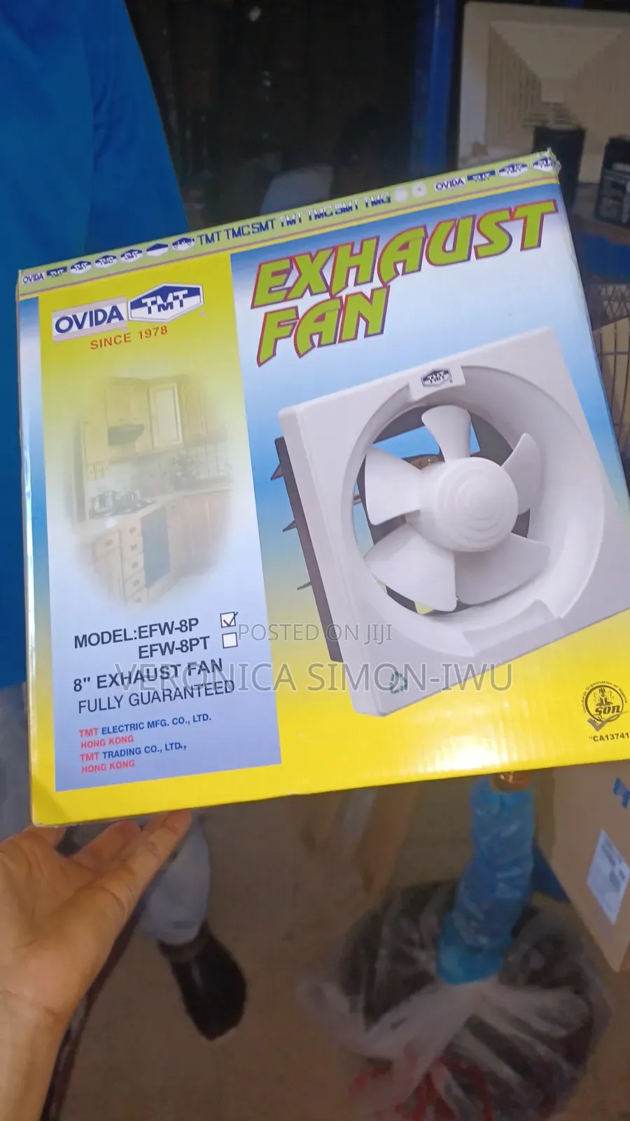 TMT 8inches Extractor Fan