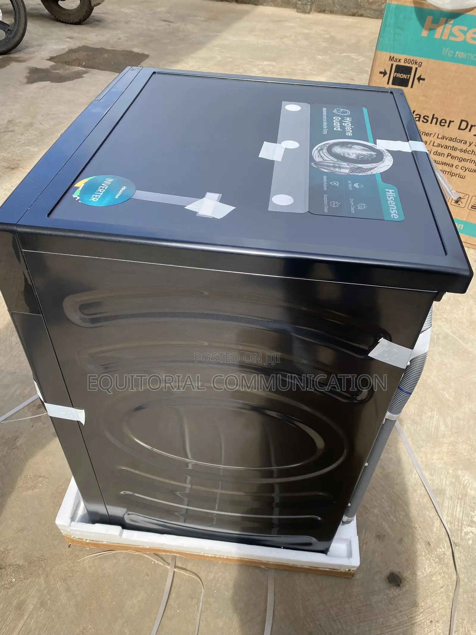 Hisense WD3S1043BT Front Load Wash and Dry Machine 10.5kg/6kg