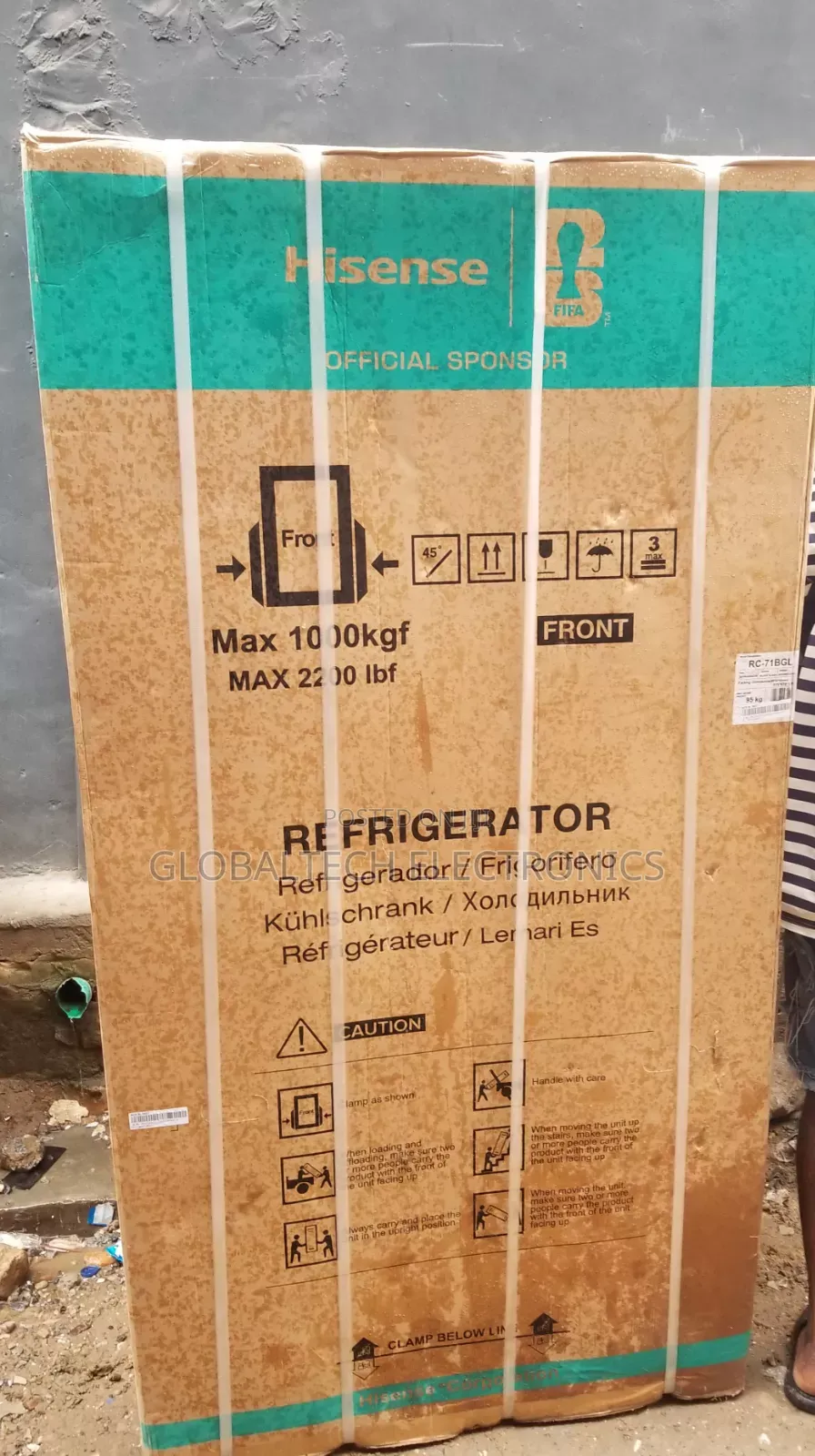 Hisense SxS Refrigerator 544L (71bgl-Rc )