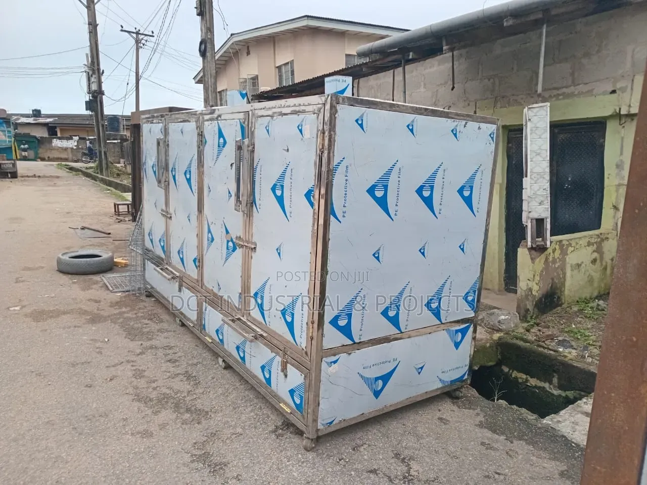 3000pcs Capacity Fish Smoking Kiln / Drying Oven