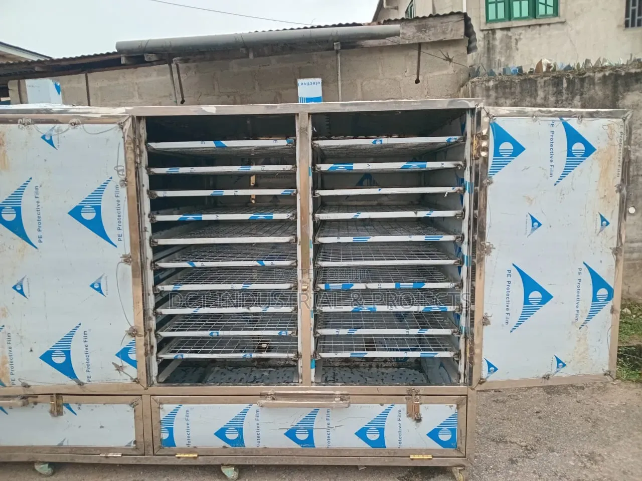 3000pcs Capacity Fish Smoking Kiln / Drying Oven