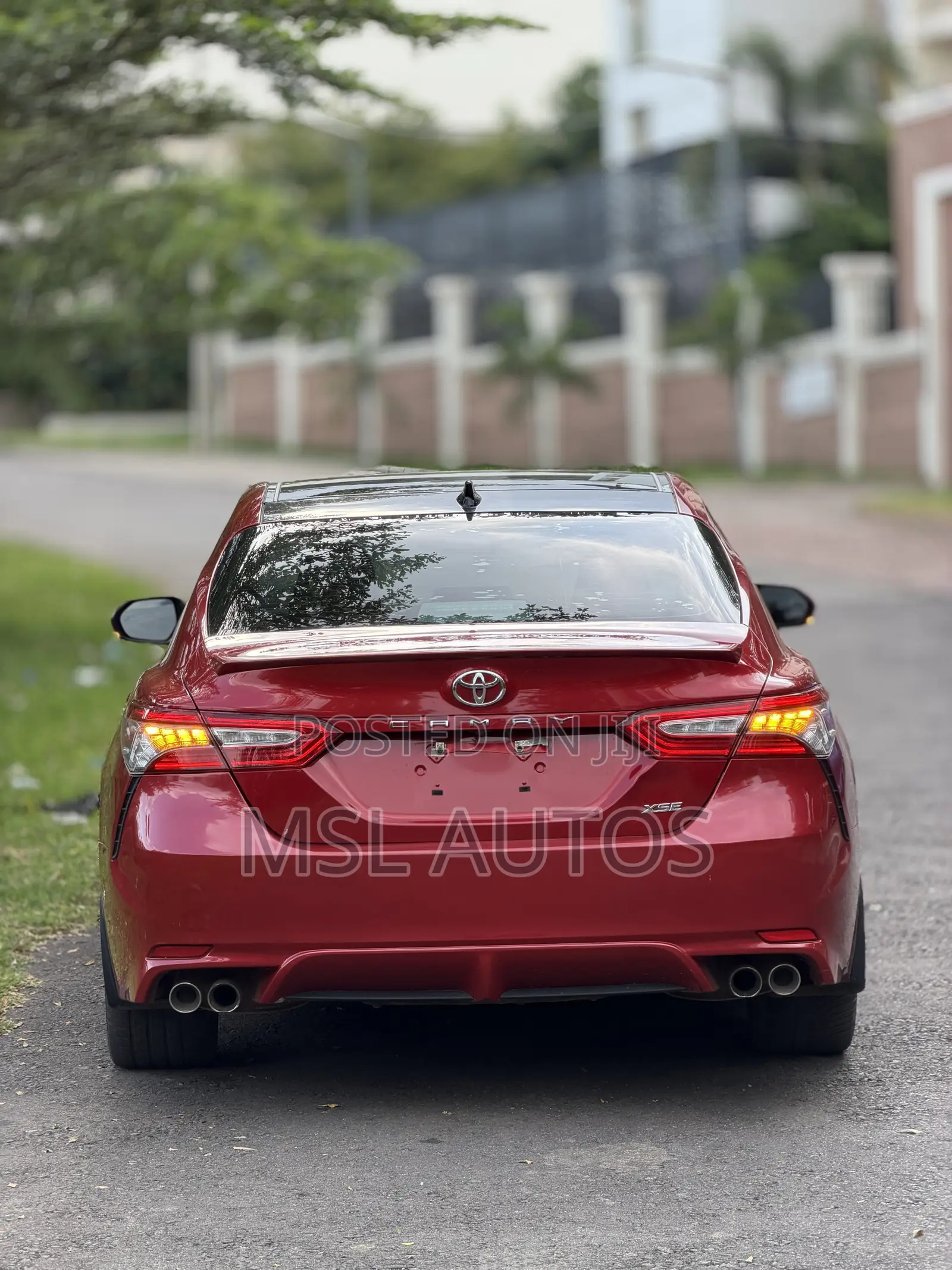 Toyota Camry XSE V6 FWD 2020 Red