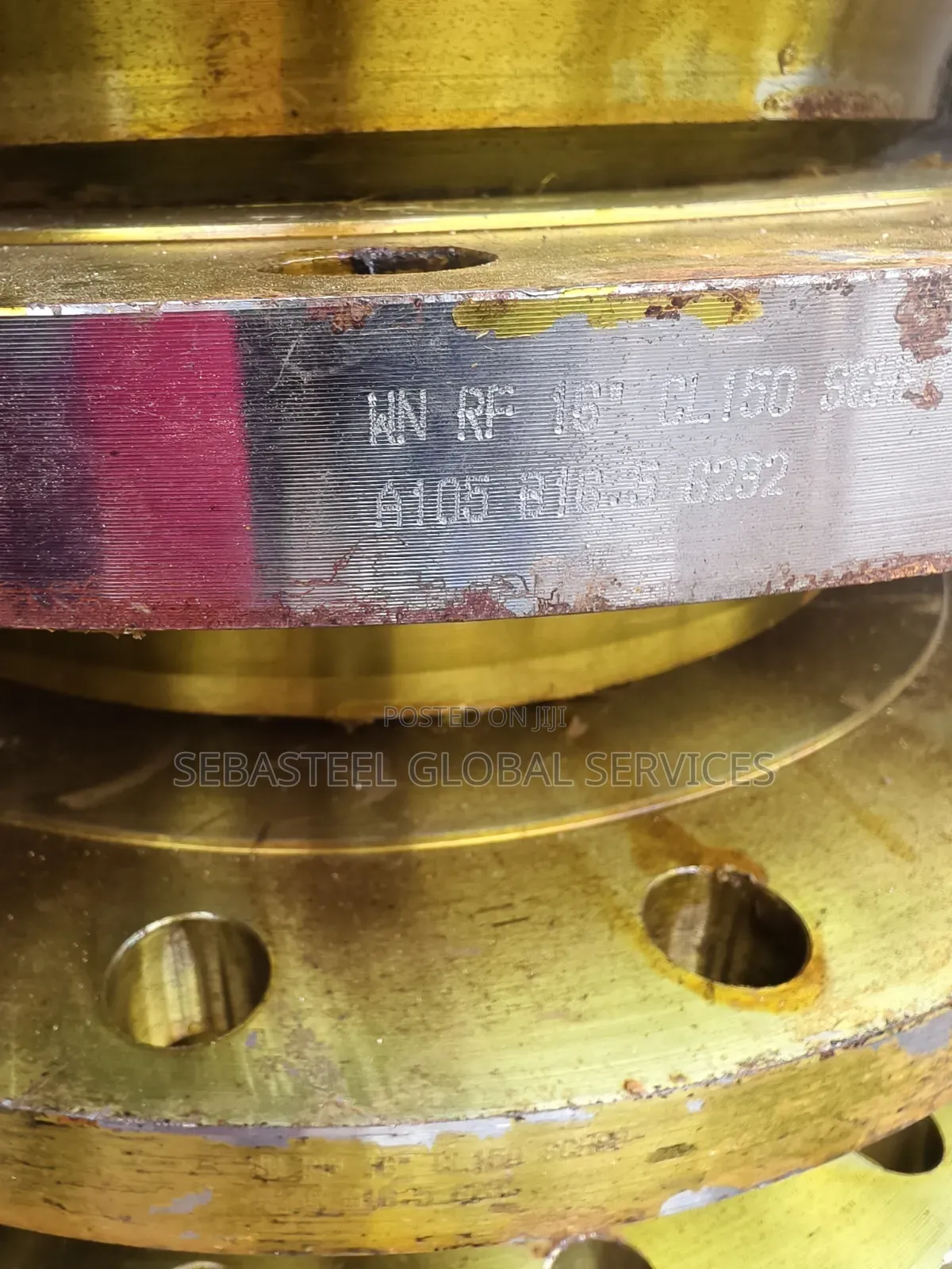 16" Cl150 Weld Neck Flange Shed 80