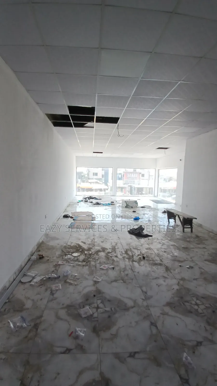 Commercial Spaces With 2toilets, Admin Office Prepaid Meter at Ajah