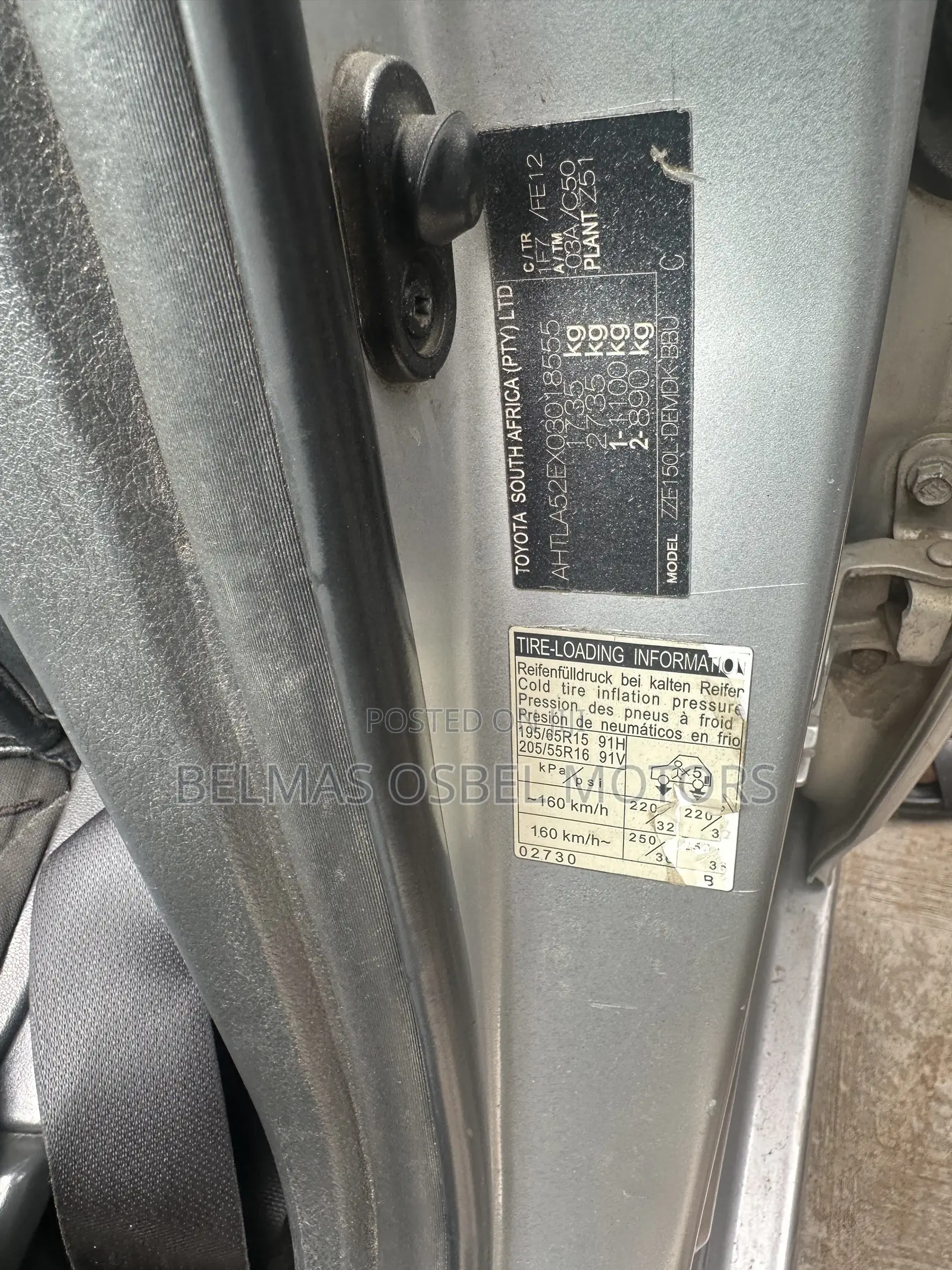 Toyota Corolla 2008 Silver
