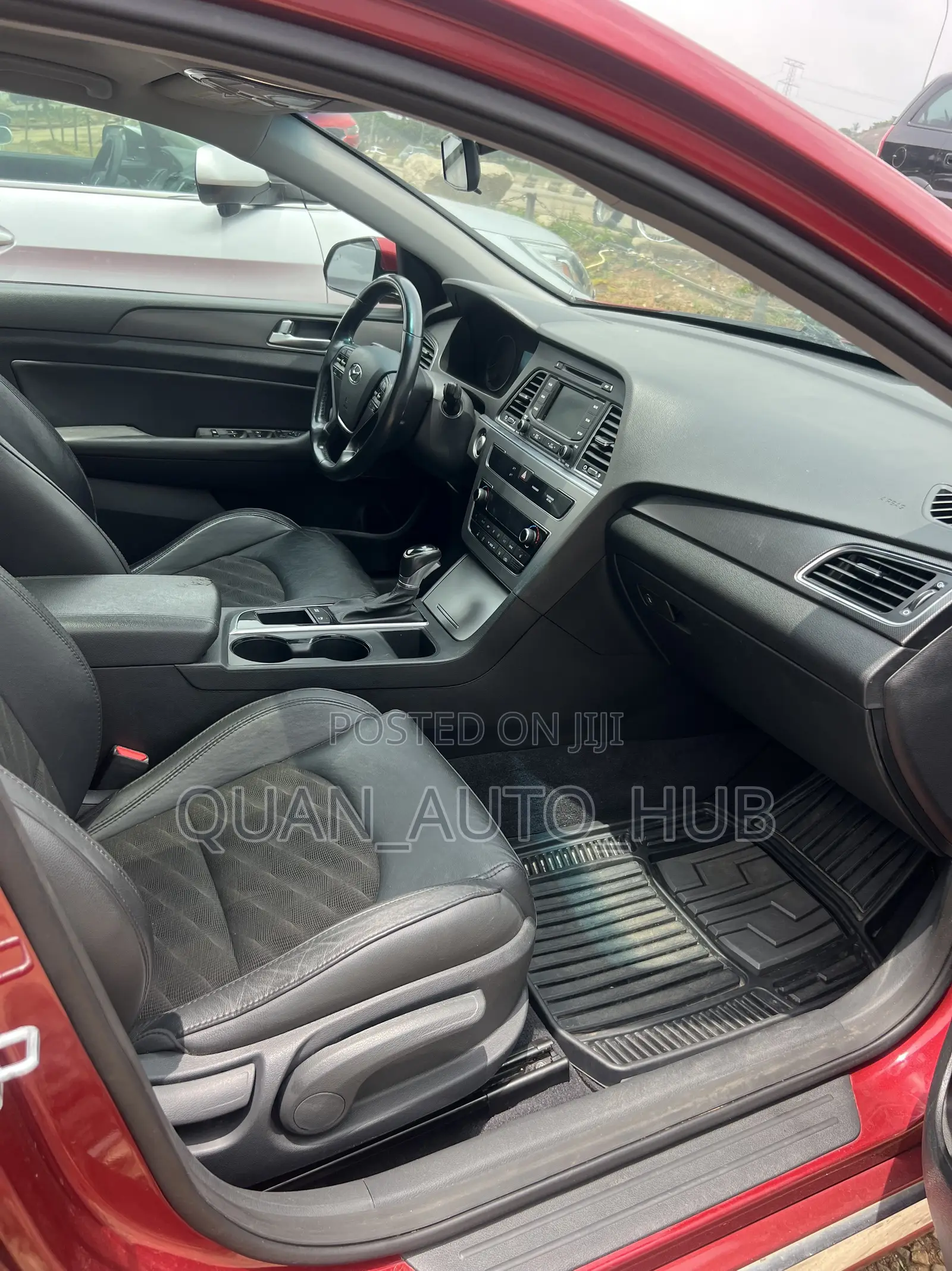 Hyundai Sonata Sport PZEV 4dr Sedan (2.4L 4cyl 6A) 2015 Red