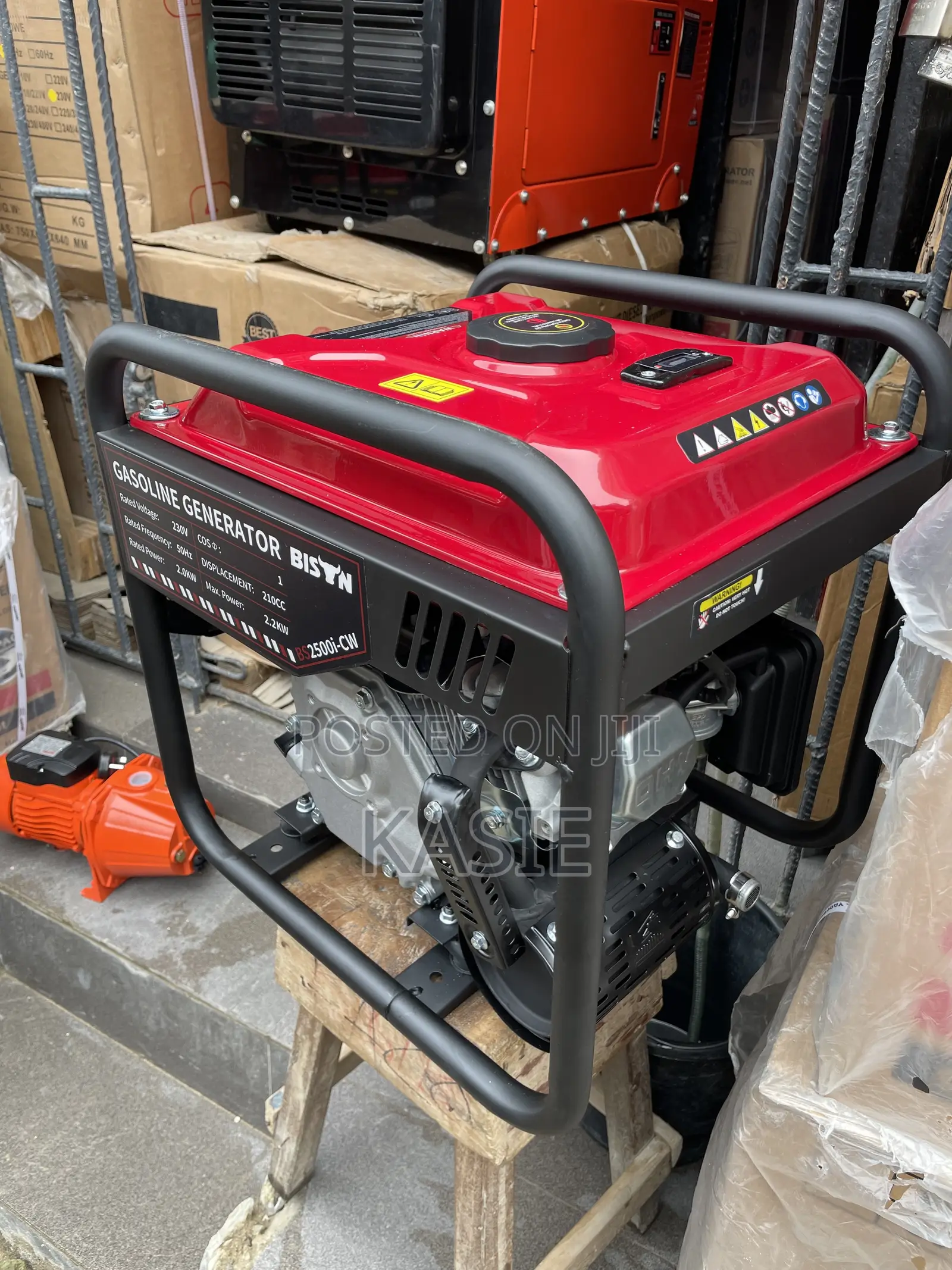 Bs2500i-Cw 2.2kva Original Bison Start and Welder Machine Generator