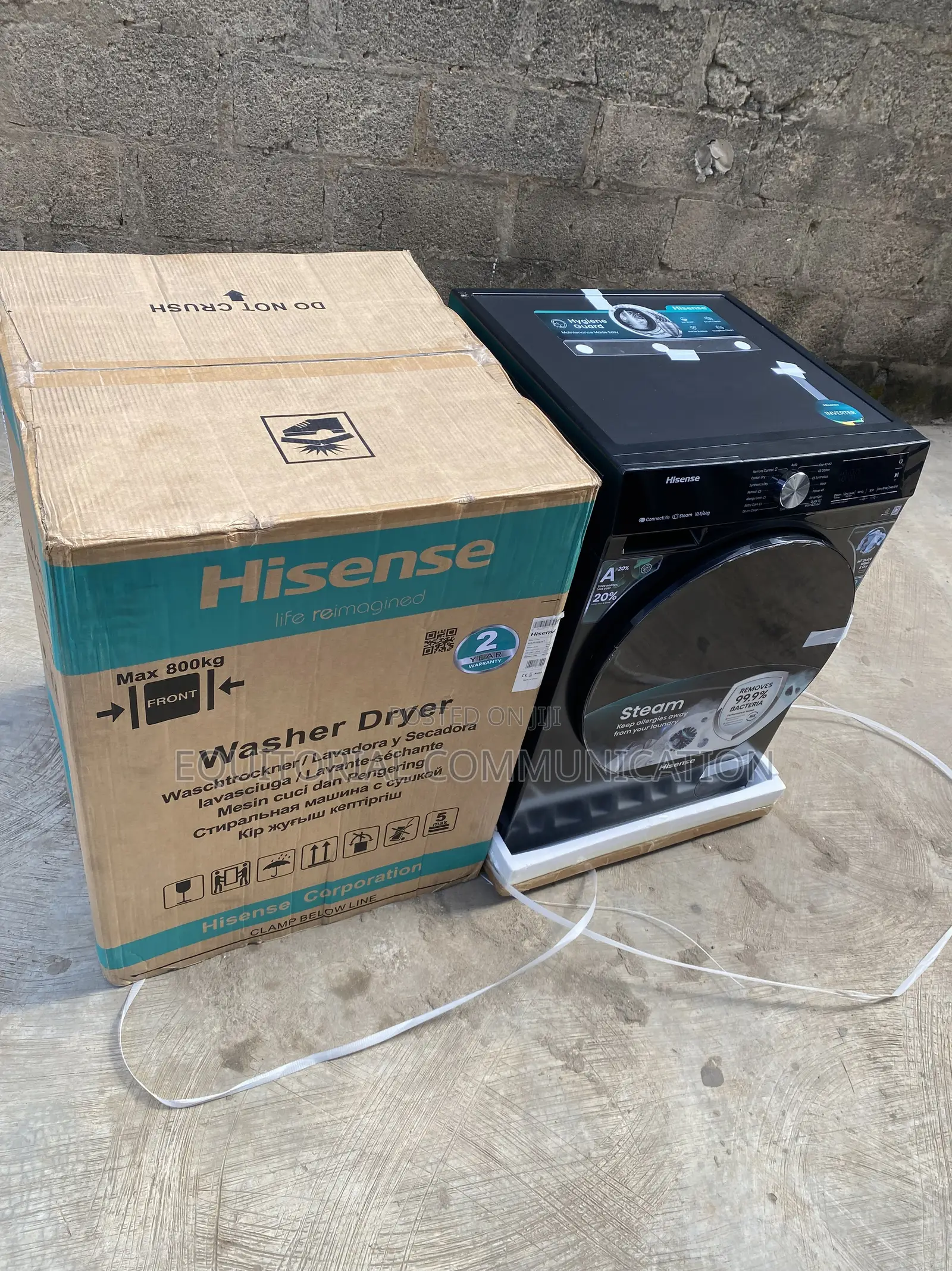 Hisense 10.5kg/6kg Front Load Washing & Drying Combo WD3S1043BT