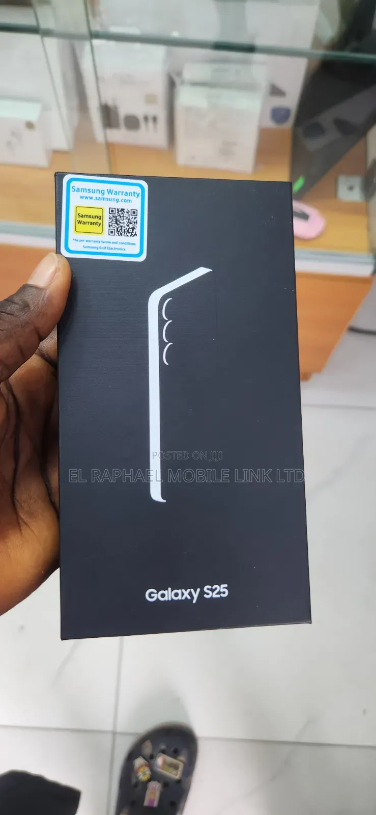 New Samsung Galaxy S25 256 GB White