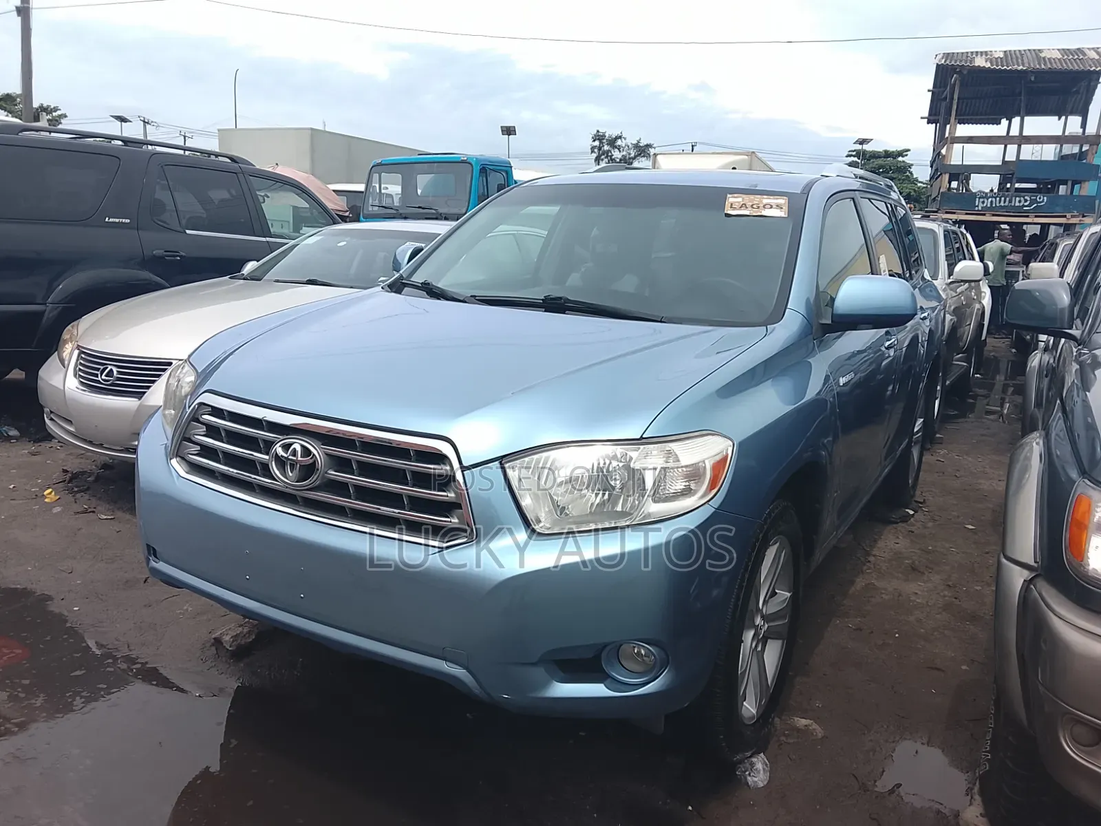 Toyota Highlander 2009 Blue