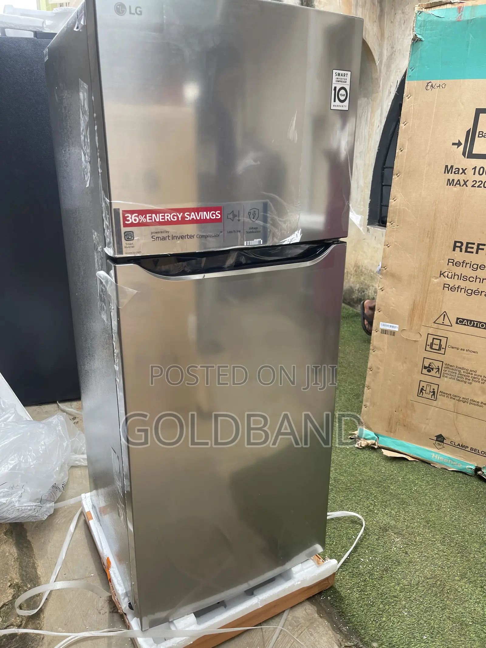 LG GL-C252SLBB 260L Spacious Inverter Refrigerator