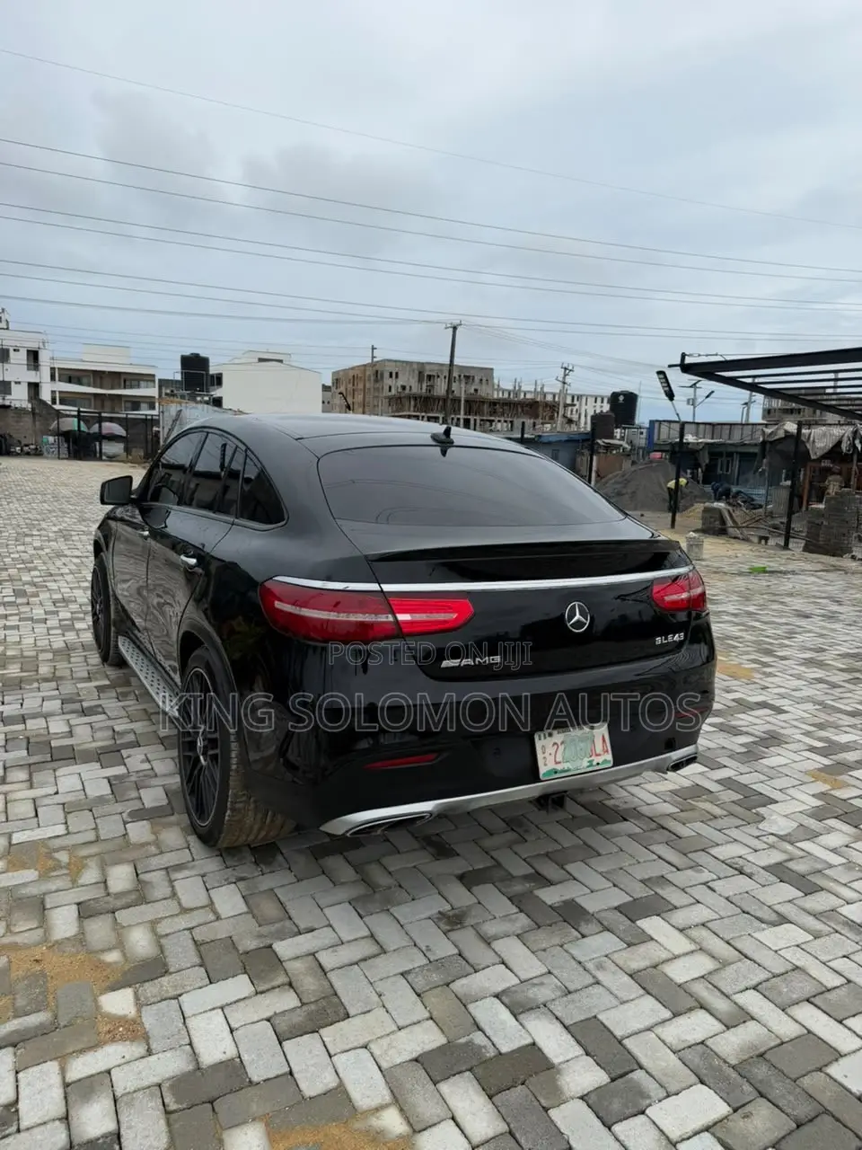 Mercedes-Benz GLE-Class AMG GLE 43 4MATIC 2018 Black