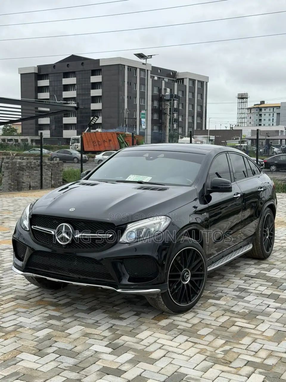 Mercedes-Benz GLE-Class AMG GLE 43 4MATIC 2018 Black