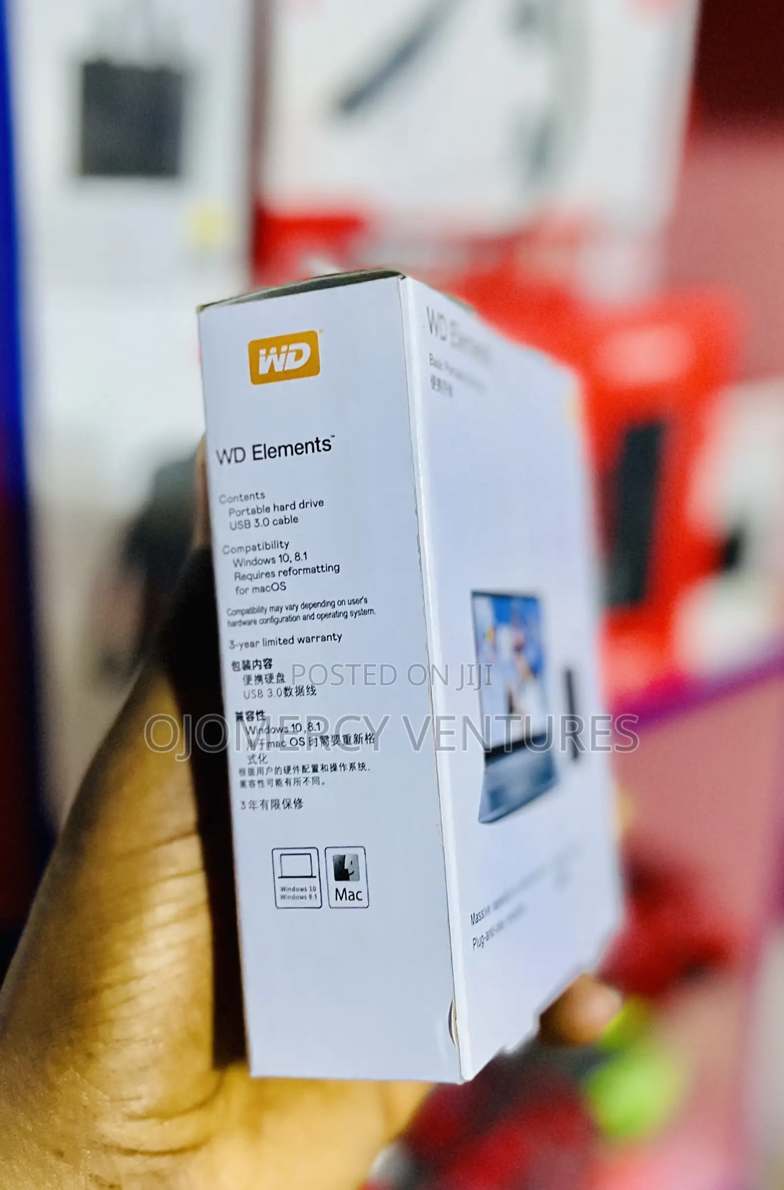1TB Western Digital (WD) Elements