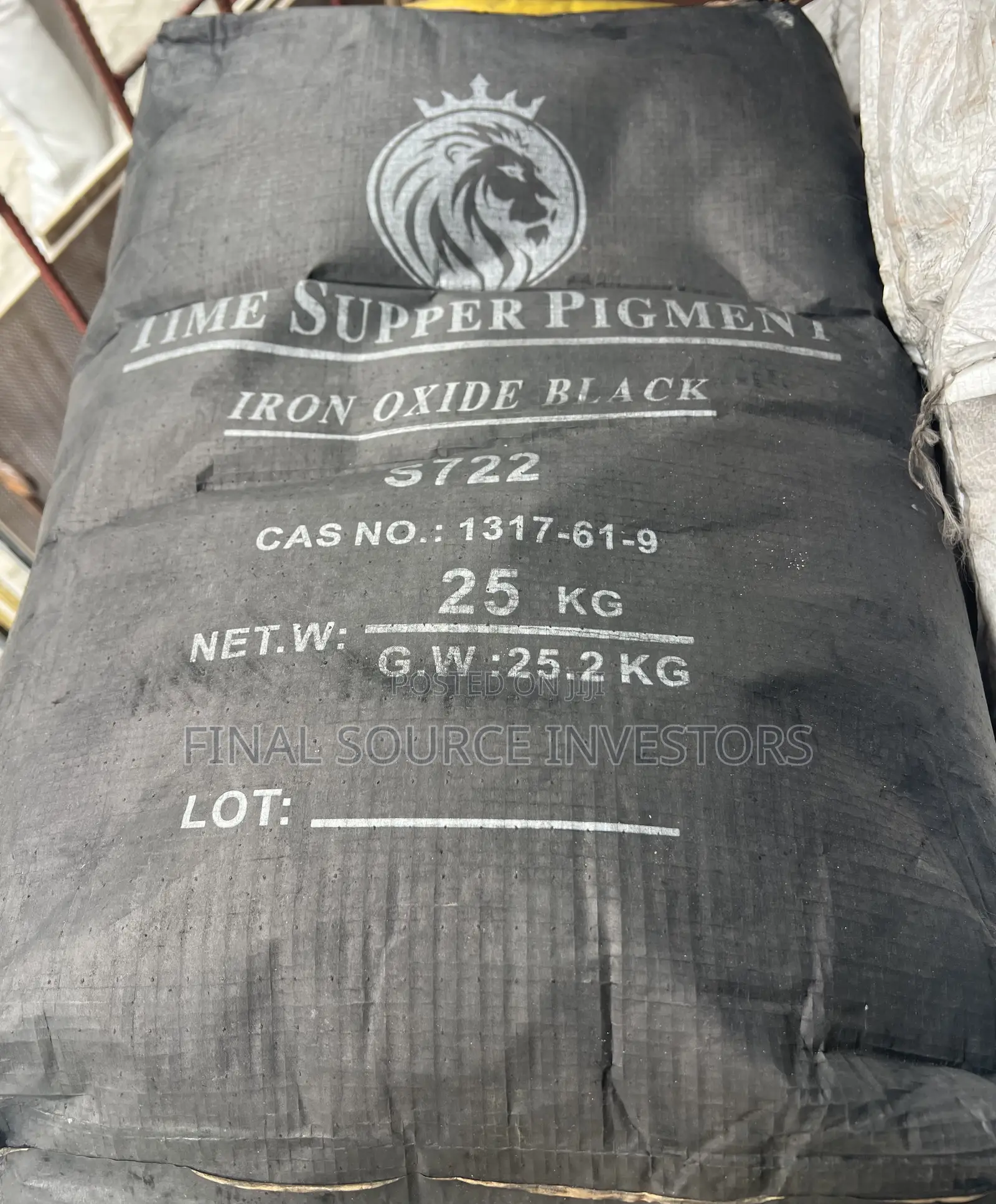 Time Supper Black Pigment Iron Oxide