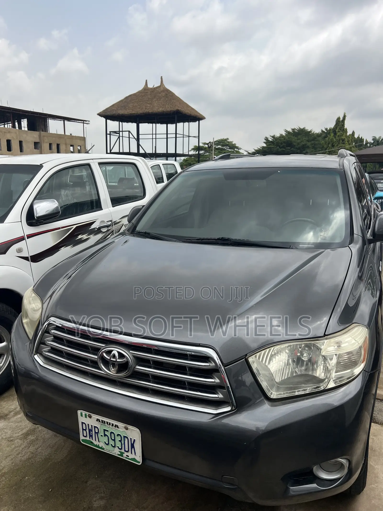 Toyota Highlander Limited 2008 Gray