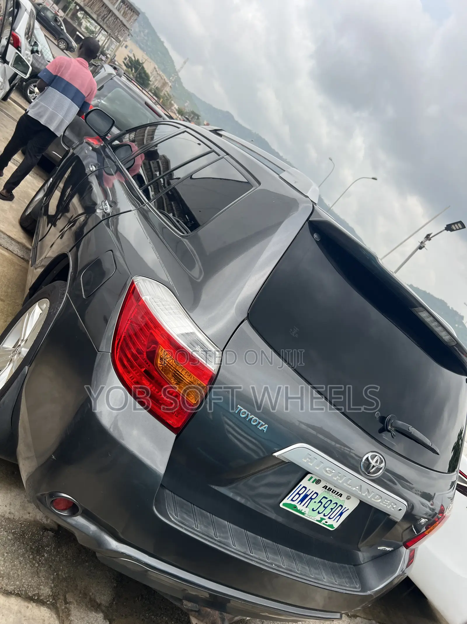 Toyota Highlander Limited 2008 Gray