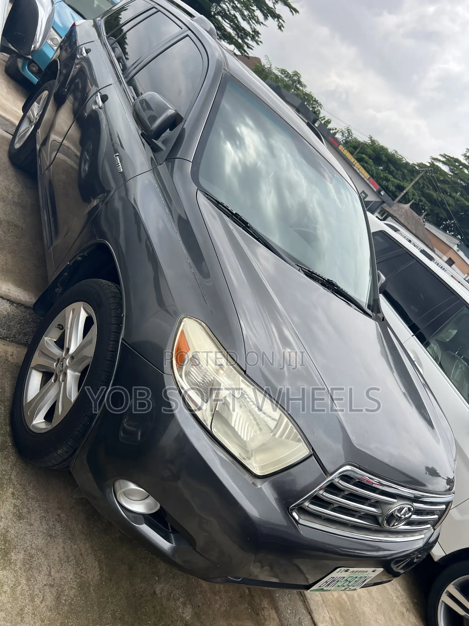 Toyota Highlander Limited 2008 Gray