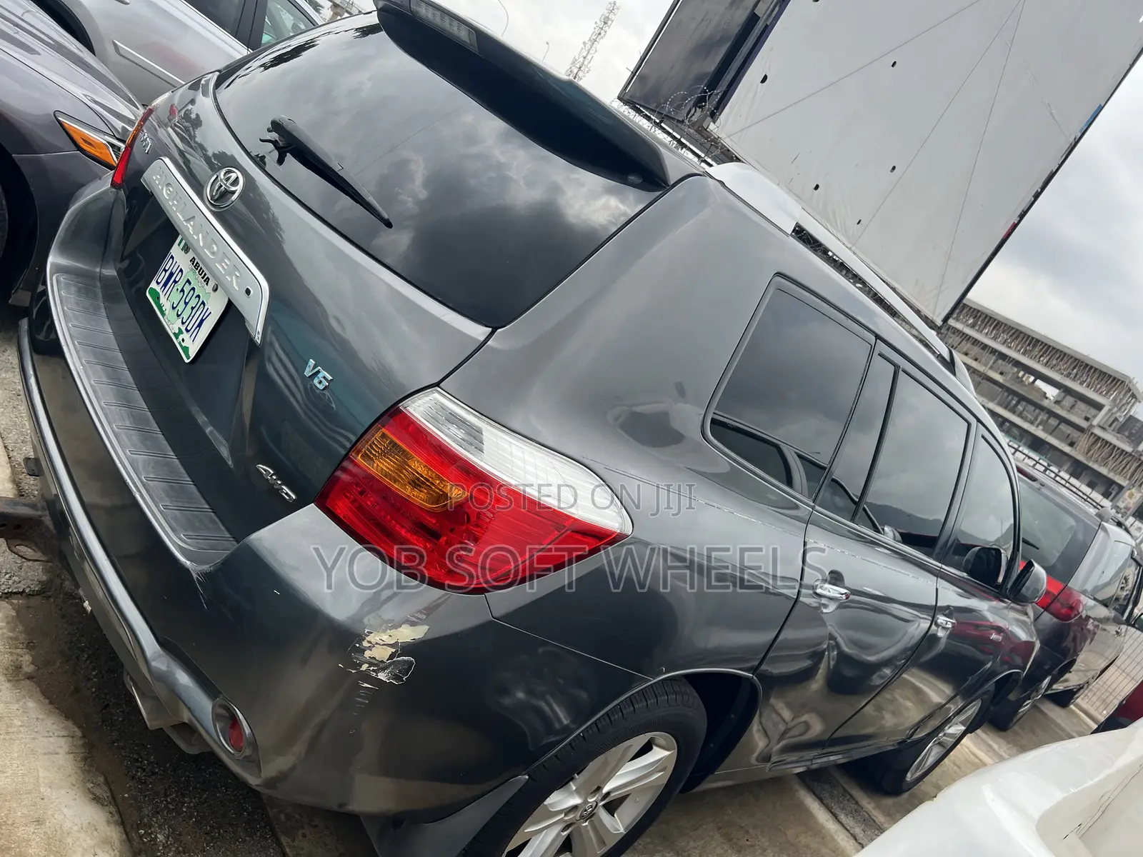 Toyota Highlander Limited 2008 Gray