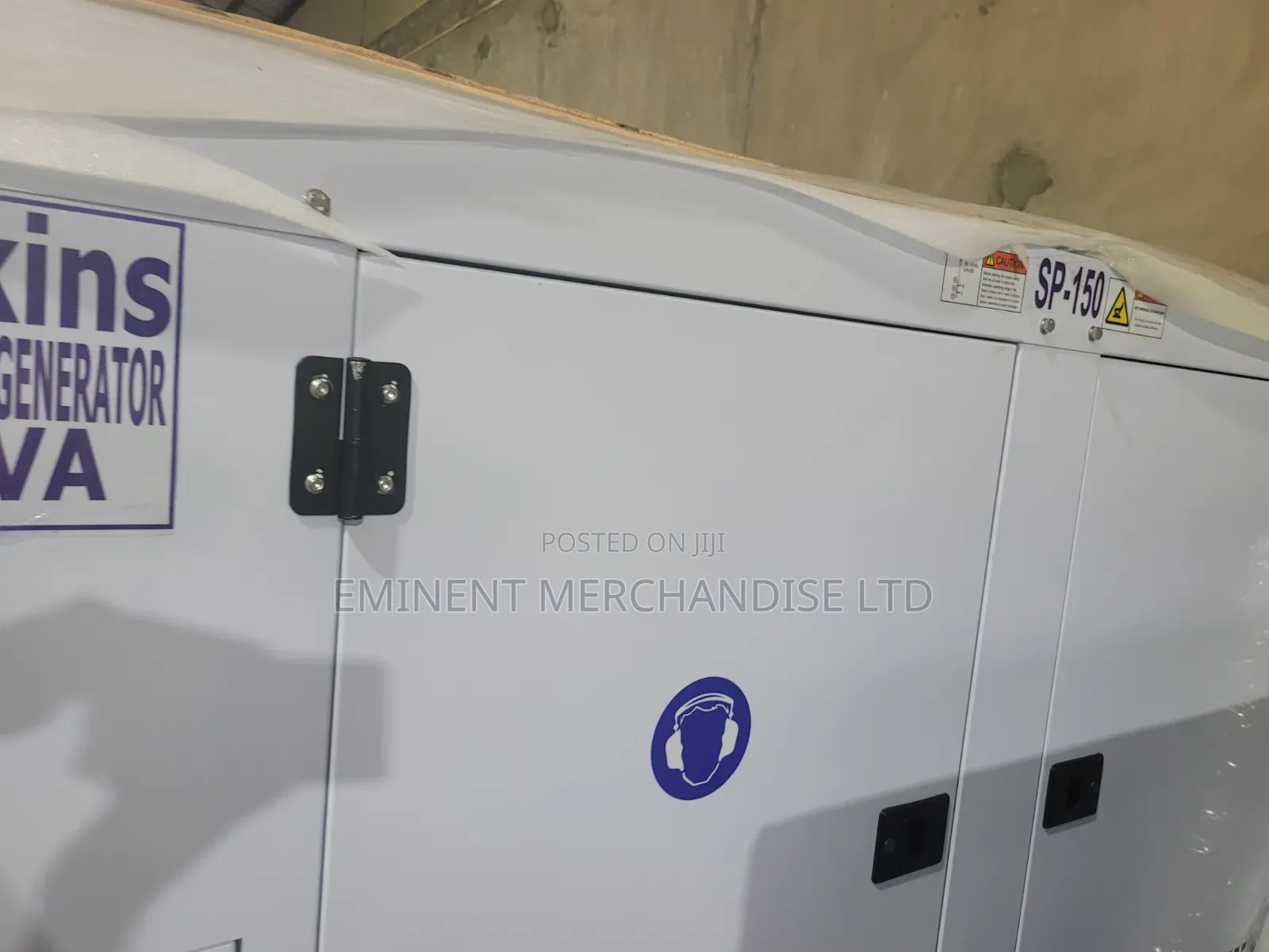 Best Selling Soundproof Generator 150kva 100% Copper
