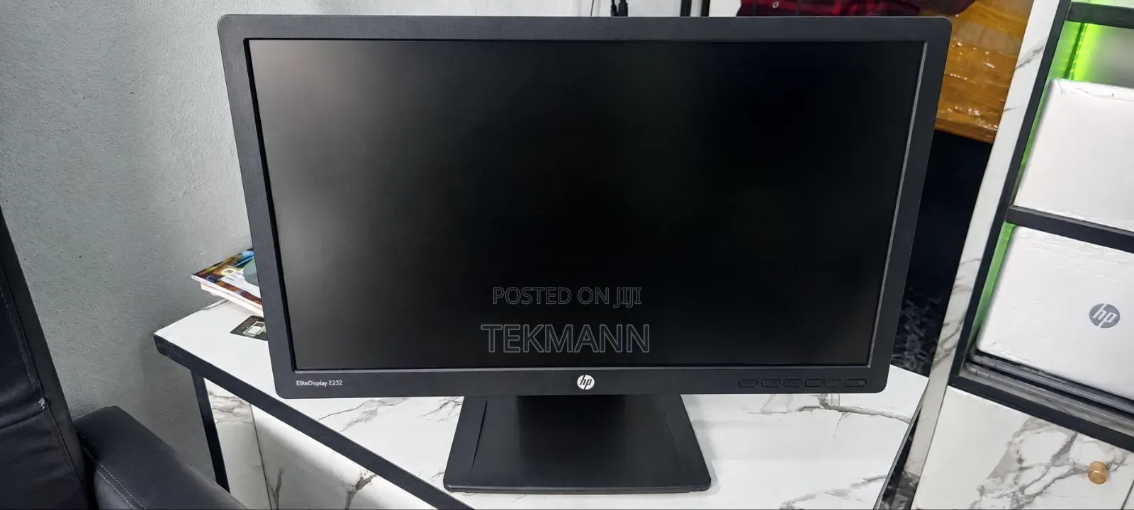 HP EliteDisplay E232 23" Full HD LED Monitor HDMI DisplayPort