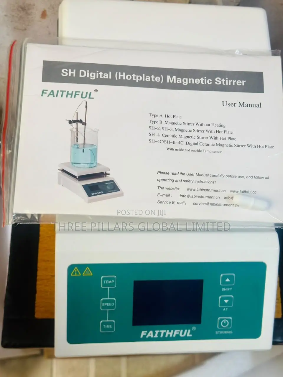 Digital Hotplate Magnetic Stirrer