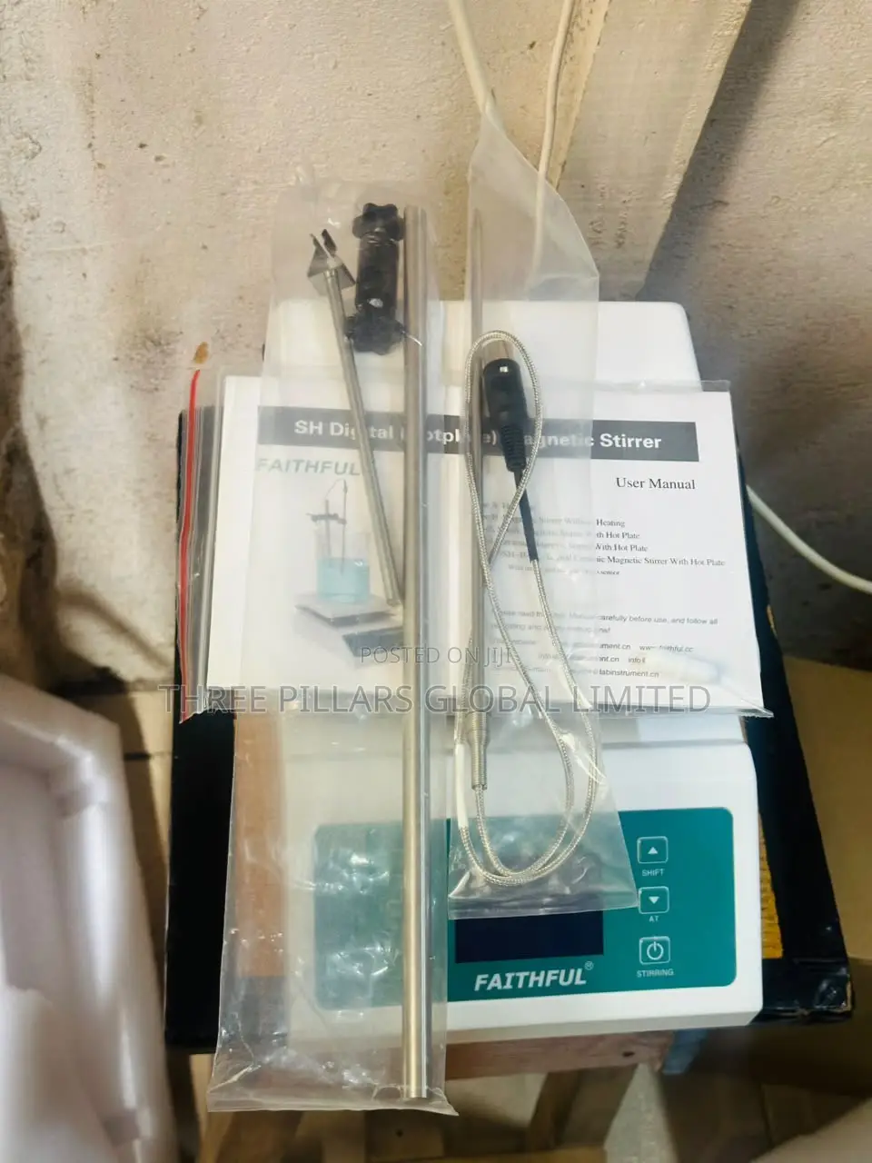 Digital Hotplate Magnetic Stirrer