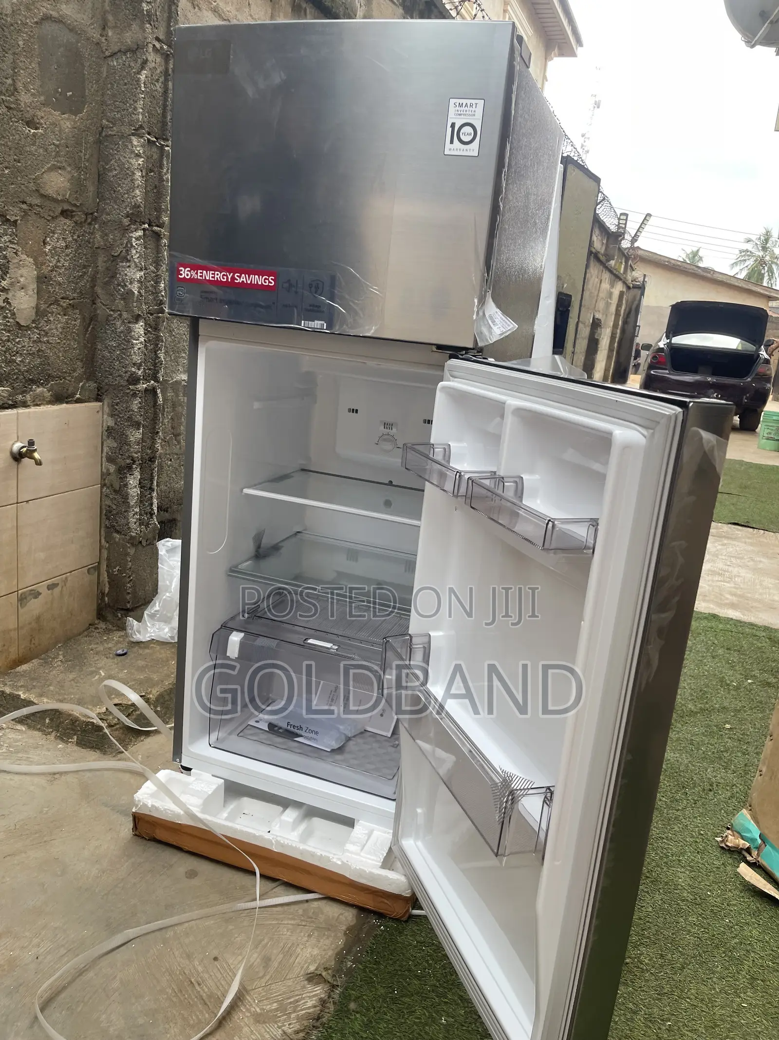 LG GL-C252SLBB 260L Sleek Inverter Fridge