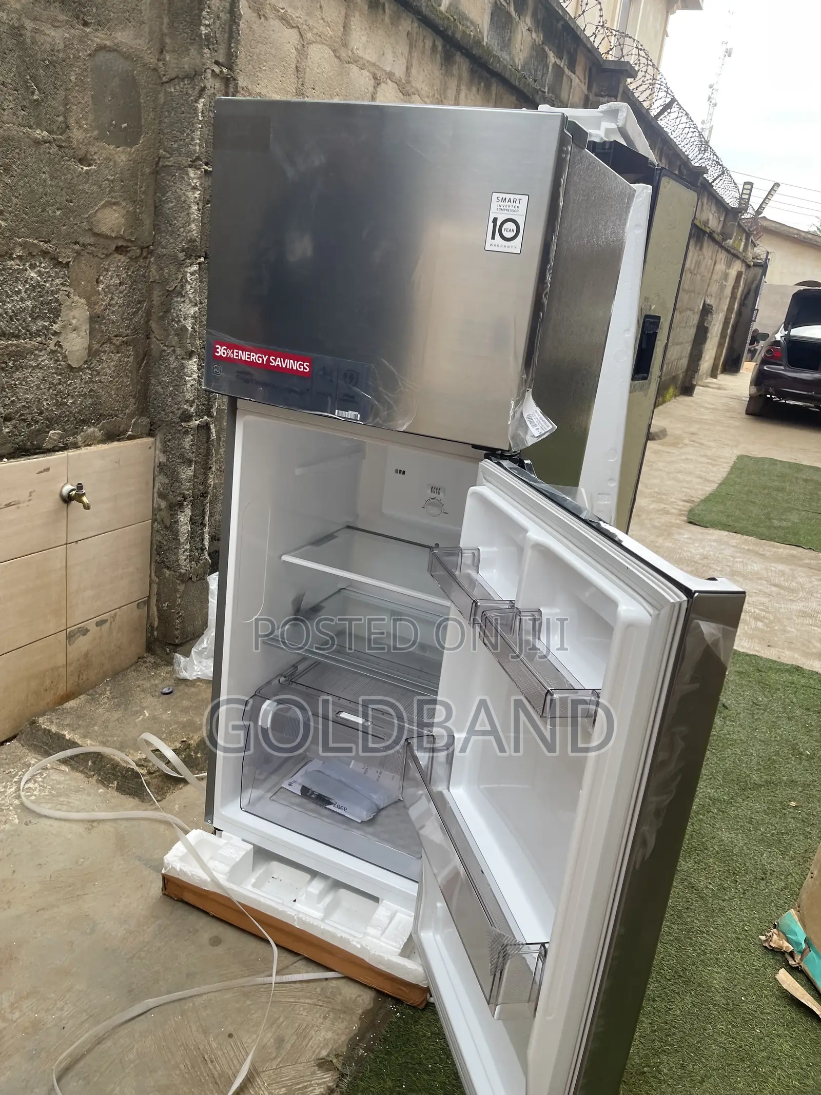 LG GL-C252SLBB 260L Sleek Inverter Fridge